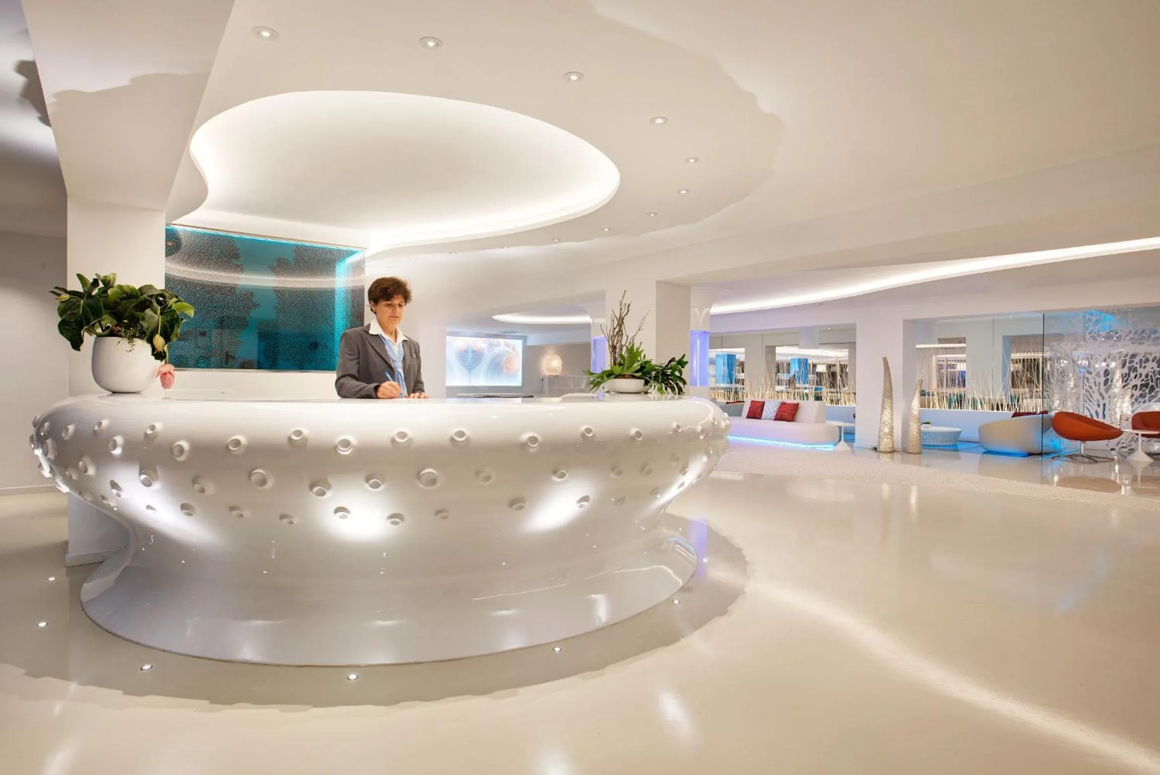 Lobby or reception in The Sea Hotel by Grupotel - Adults Only