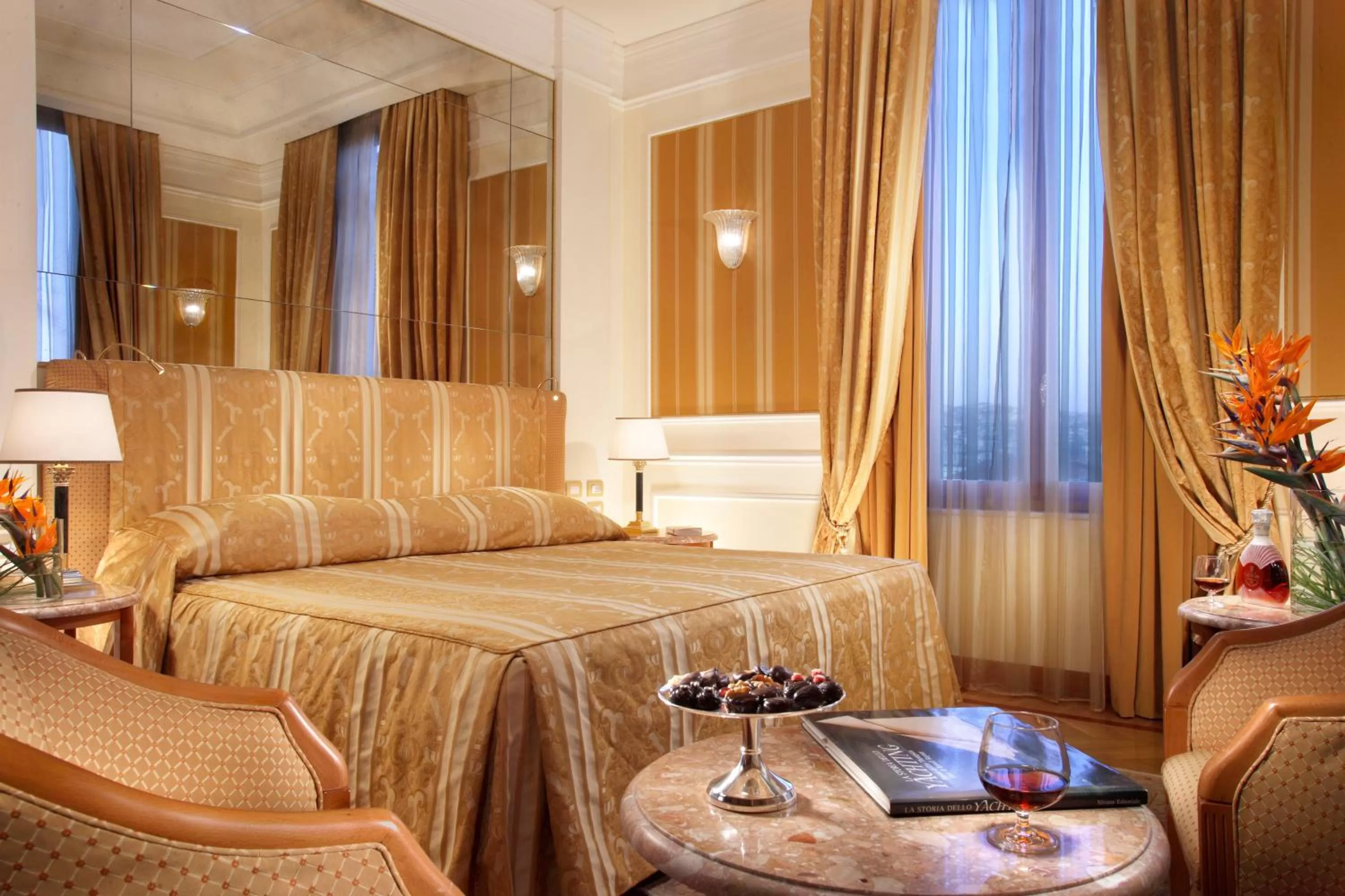 Bedroom in Royal Hotel Sanremo