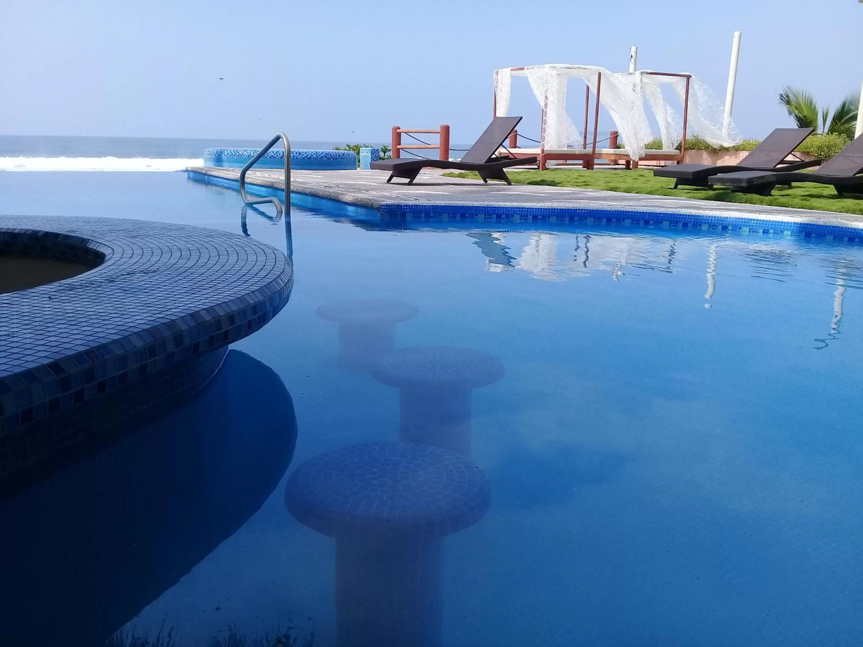 Swimming pool in Hotel Villas Punta Blanca