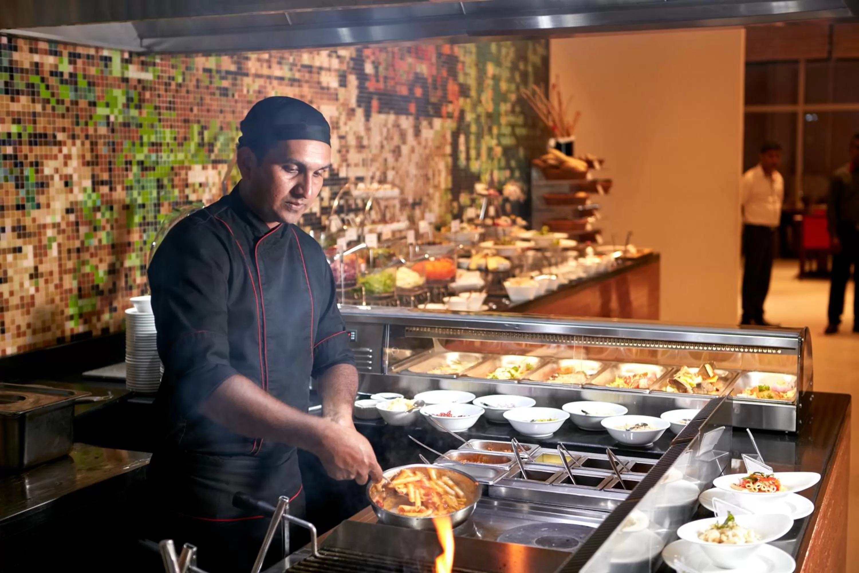 Staff in Cinnamon Red Colombo