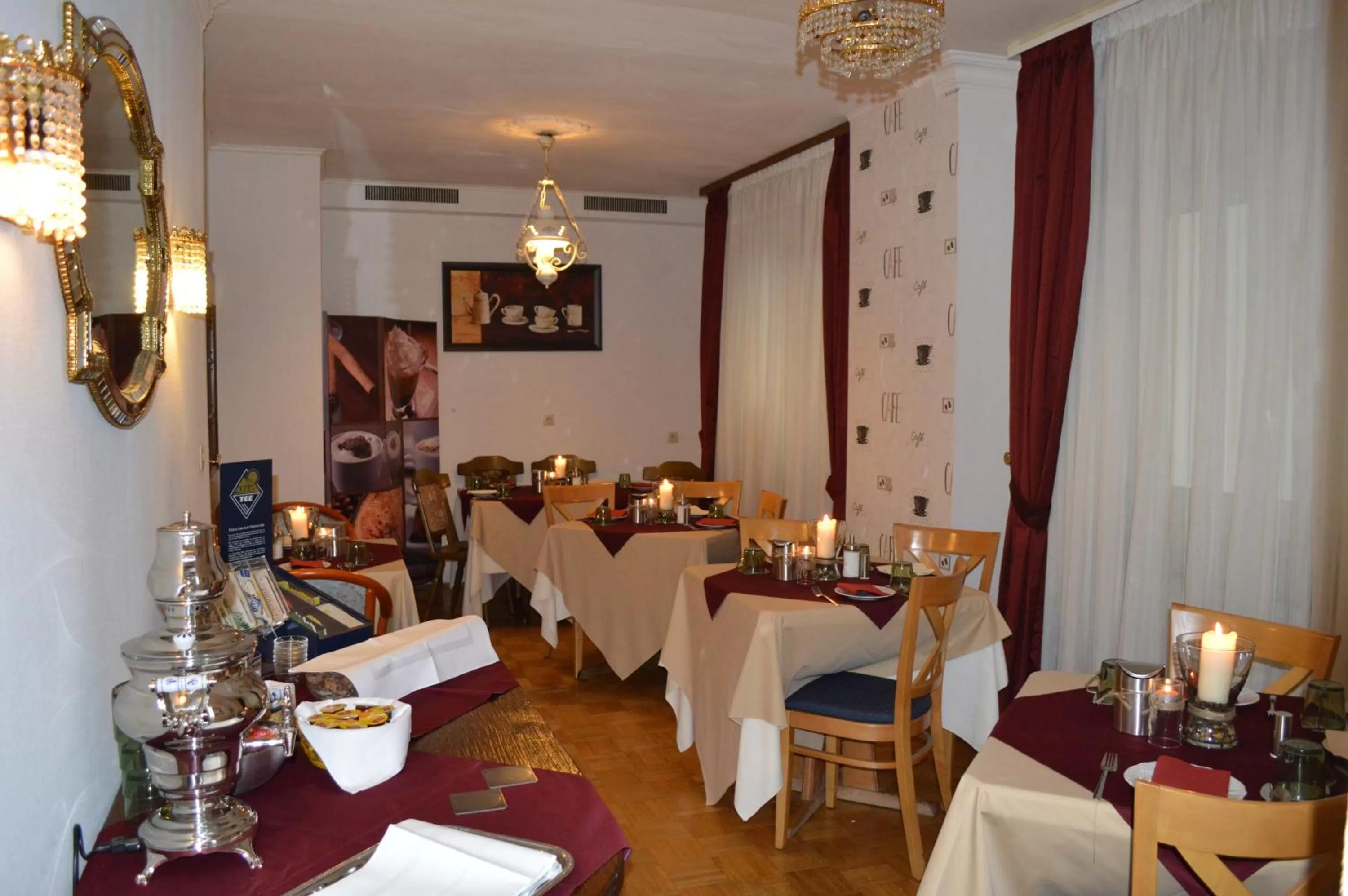 Restaurant/places to eat in Hotel Royal Hanau