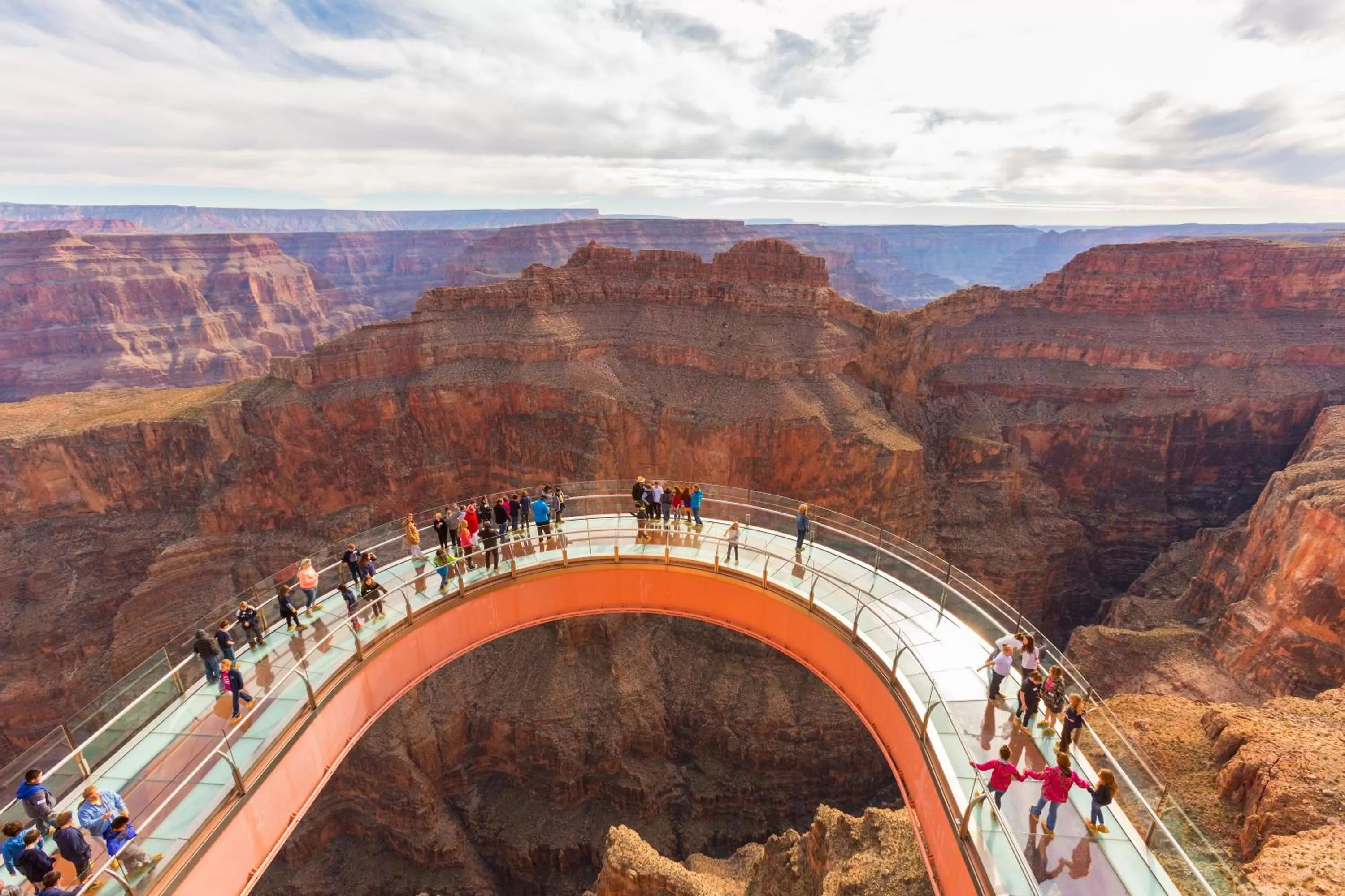 Bird's eye view in Cabins at Grand Canyon West