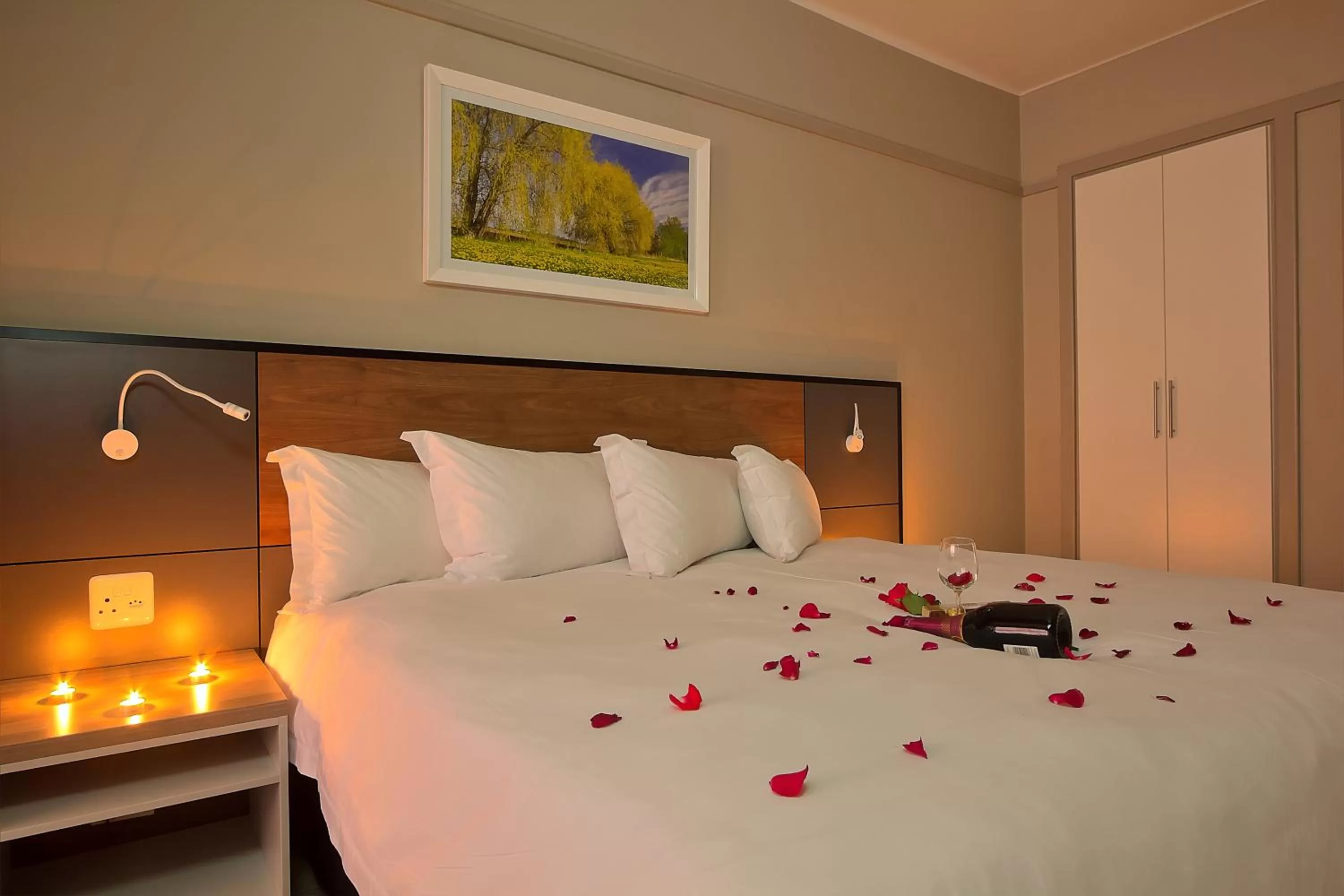 Bedroom, Bed in The Park Lodge Hotel