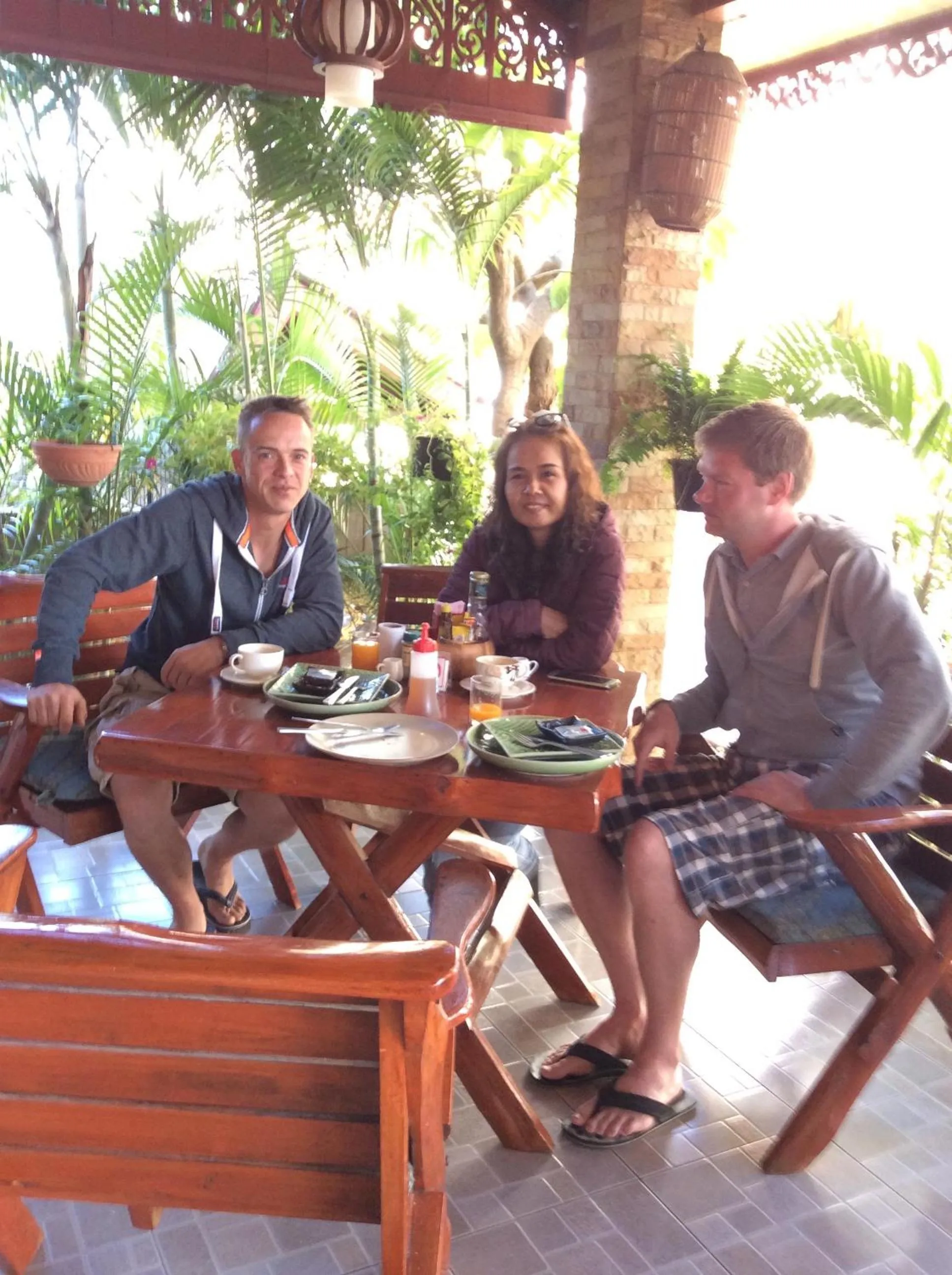 group of guests in TR Guesthouse