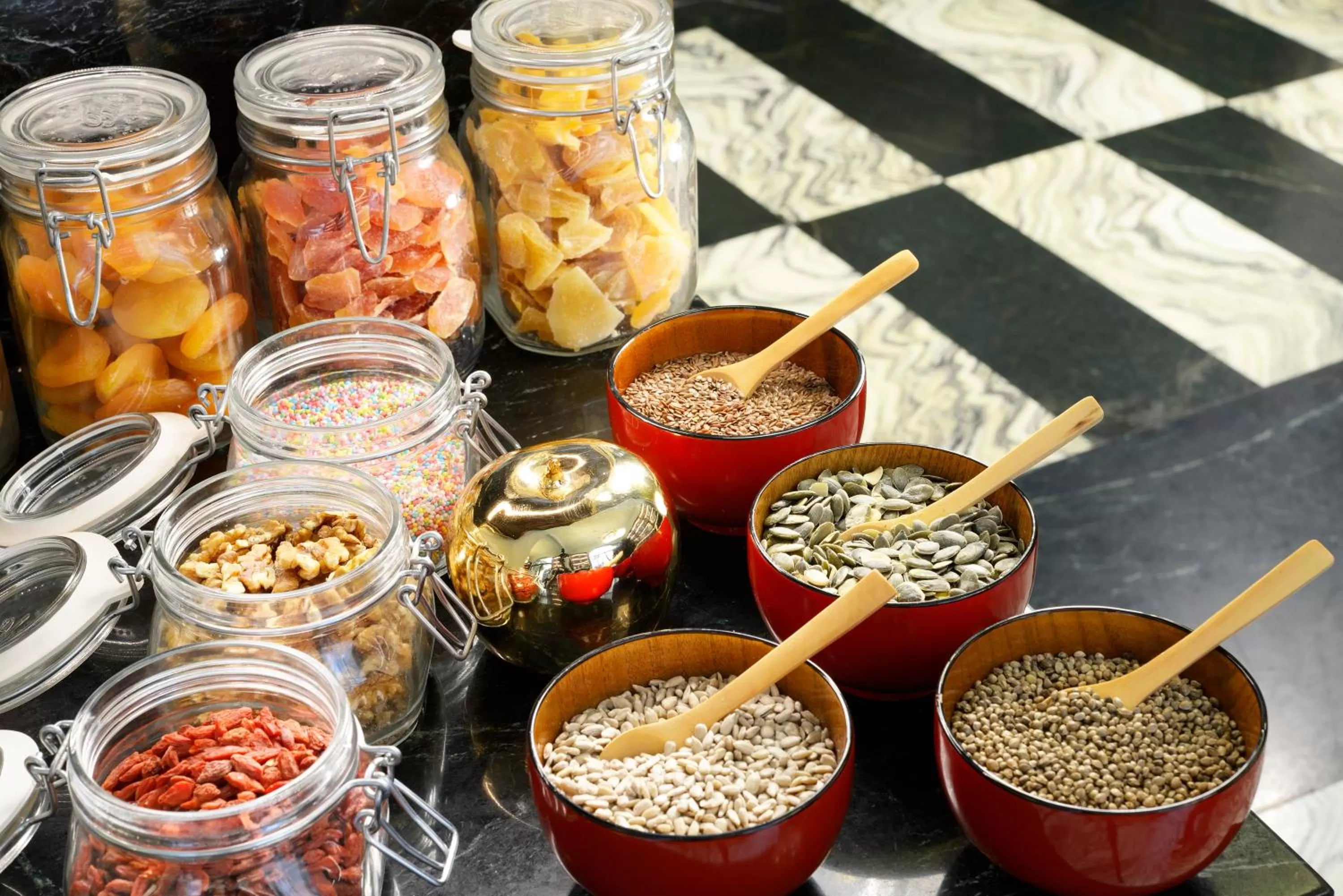 Buffet breakfast in Grand Hotel Minerva