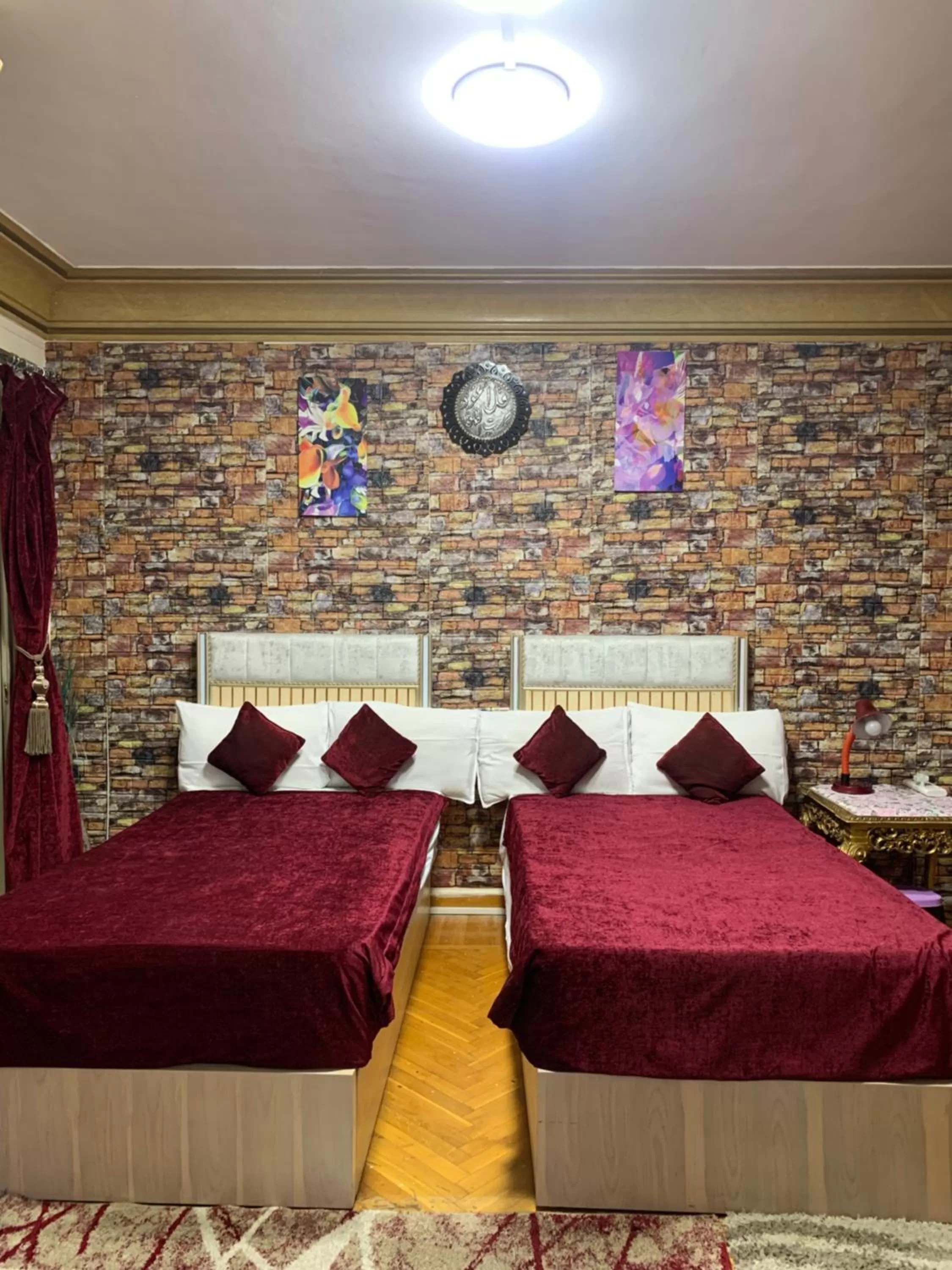 Bed in Nile Star Suites & Apartments