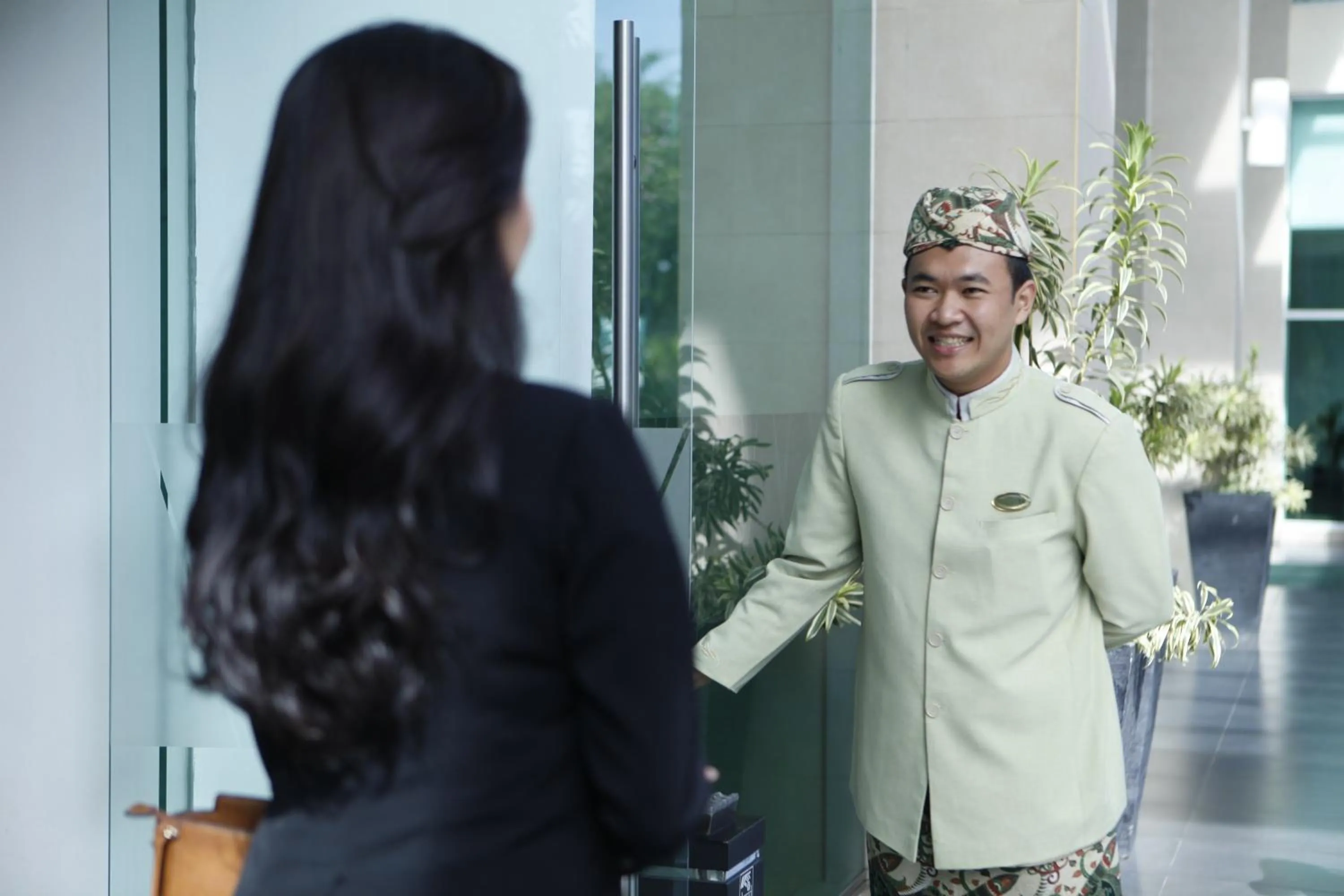 Staff in Hotel Santika Bogor