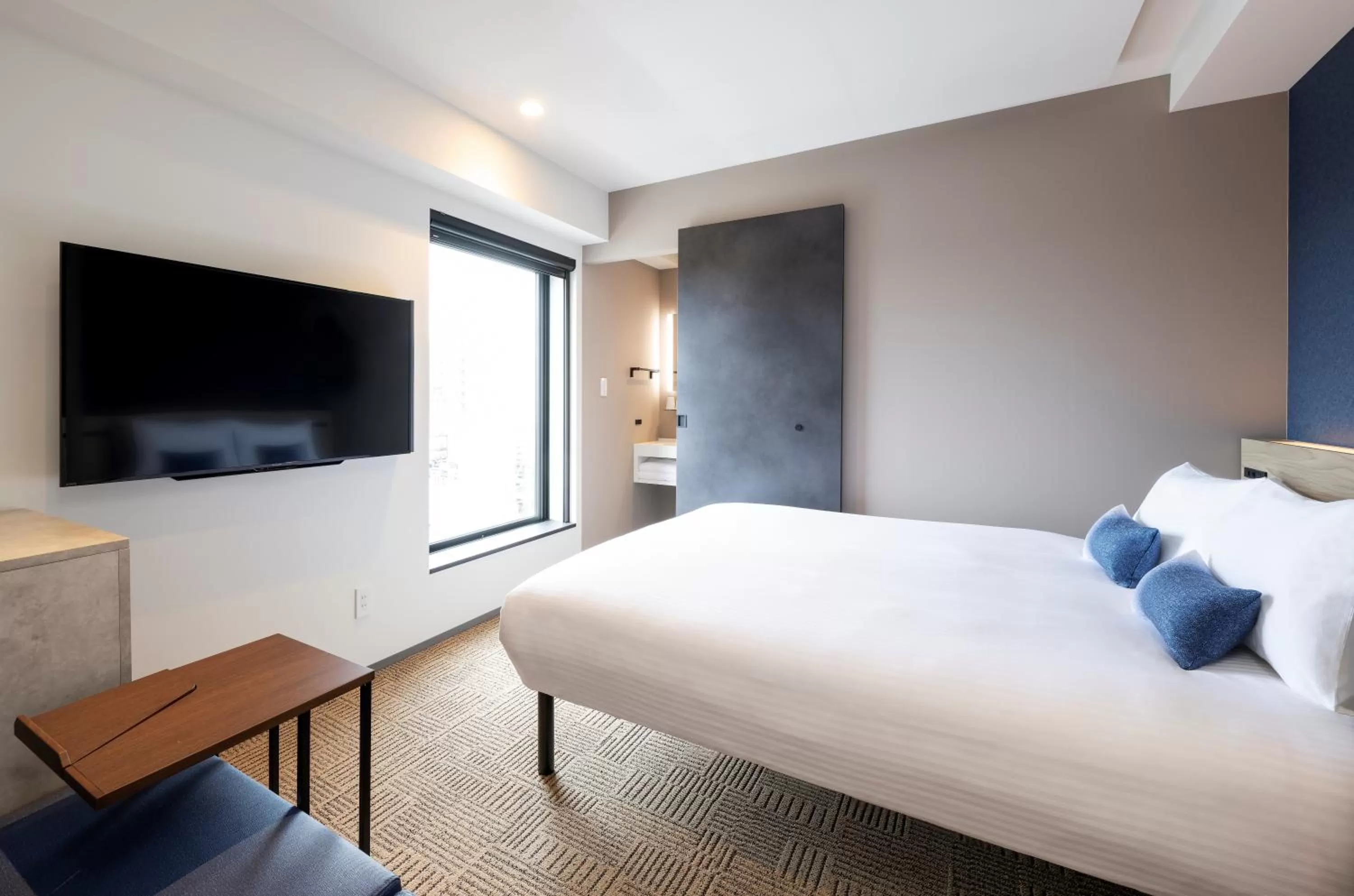 Photo of the whole room, Bed in HOTEL AMANEK Shinjuku Kabukicho