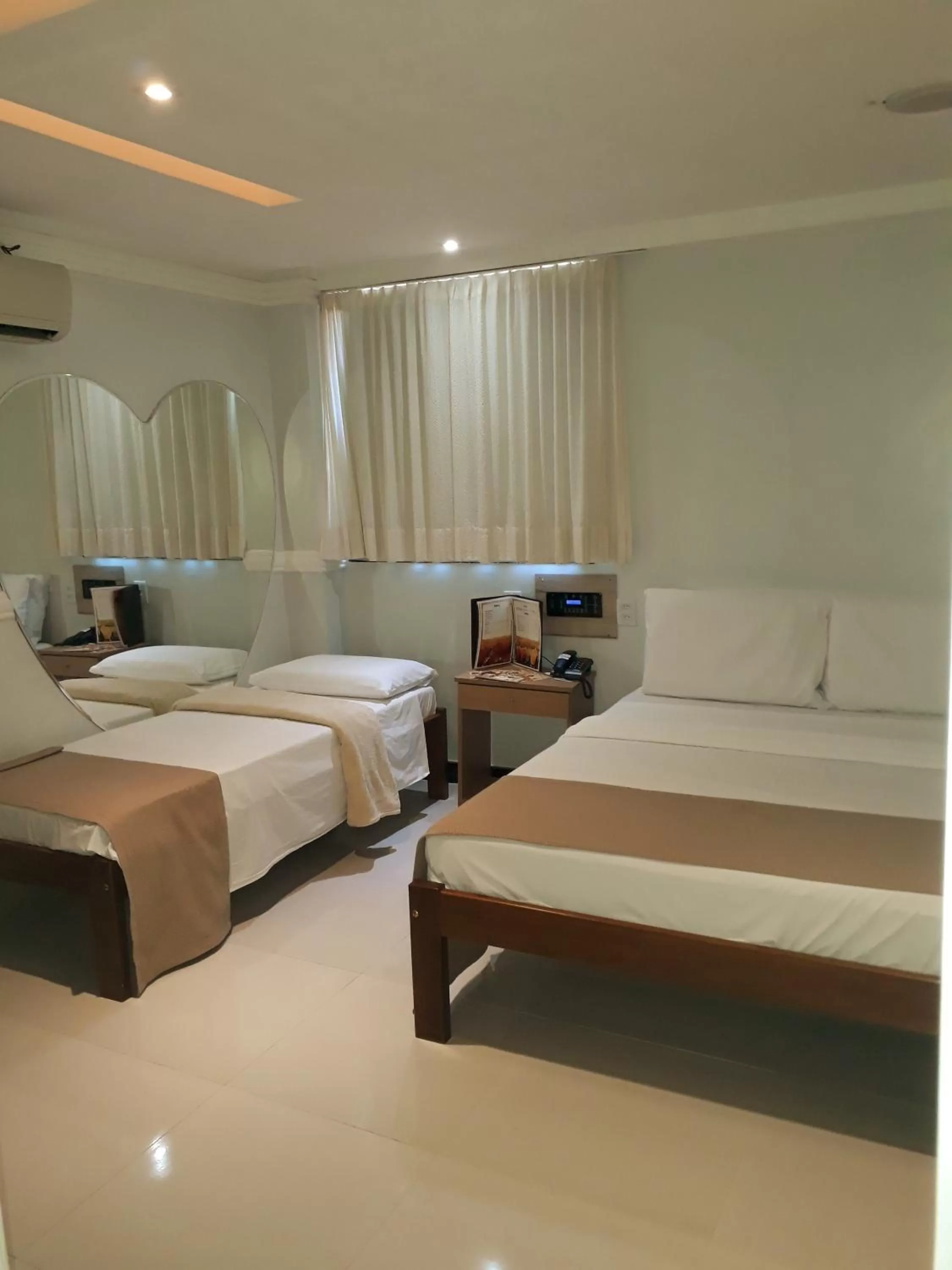 Bed in Hotel Sempre Bahia