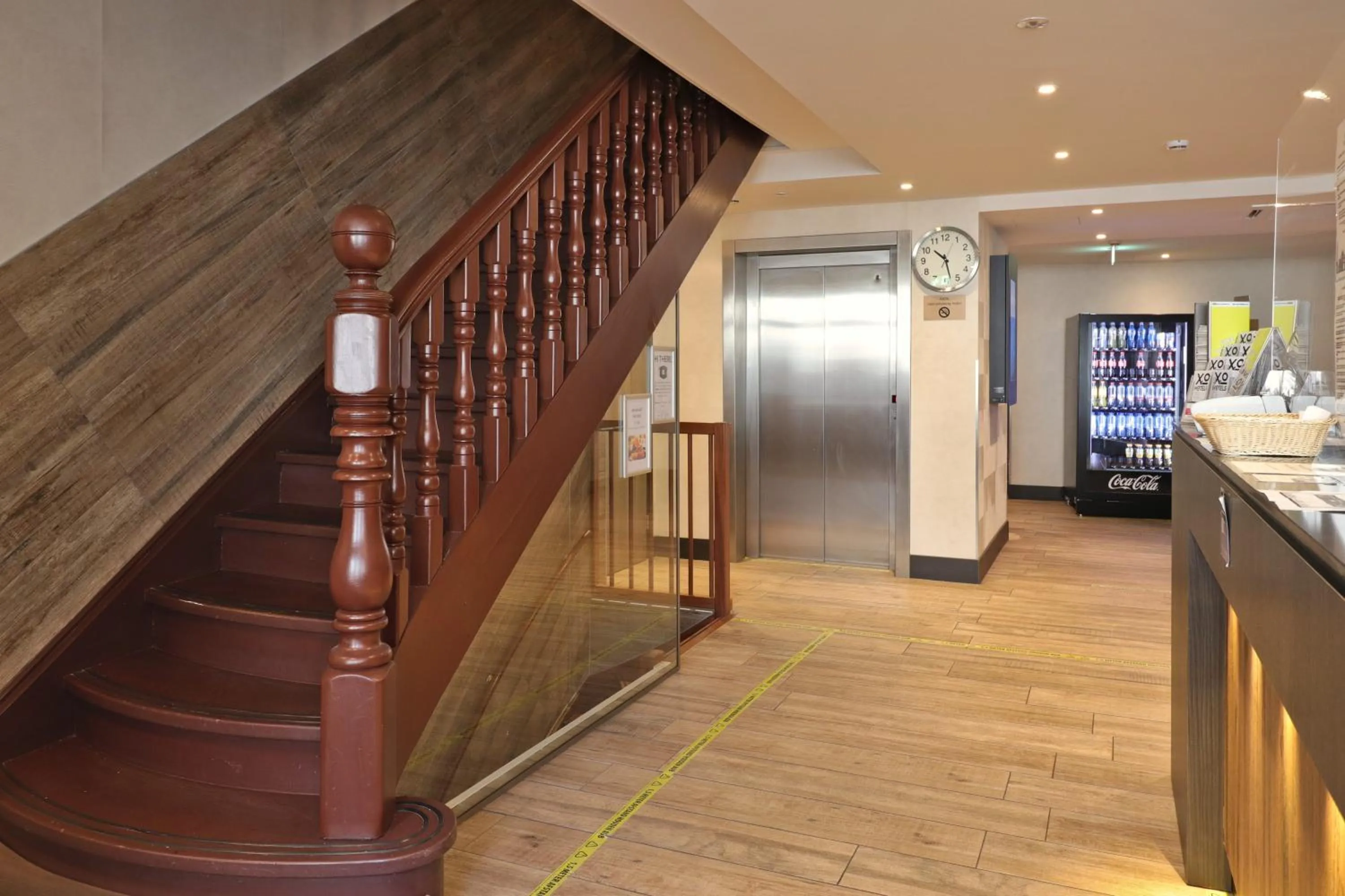 Lobby or reception in XO Hotel Inner