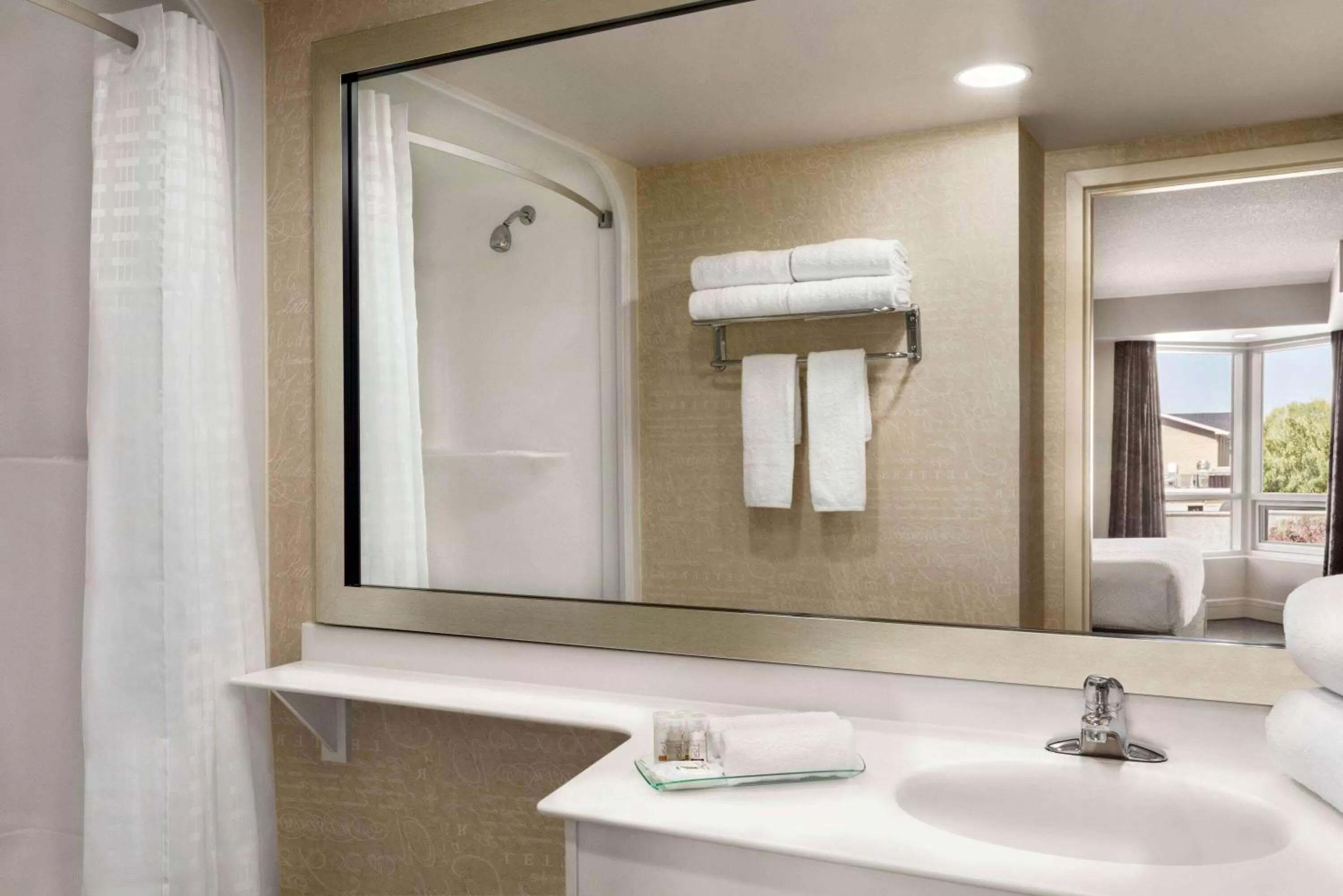 Bathroom in Royal Hotel West Edmonton, Trademark Collection by Wyndham