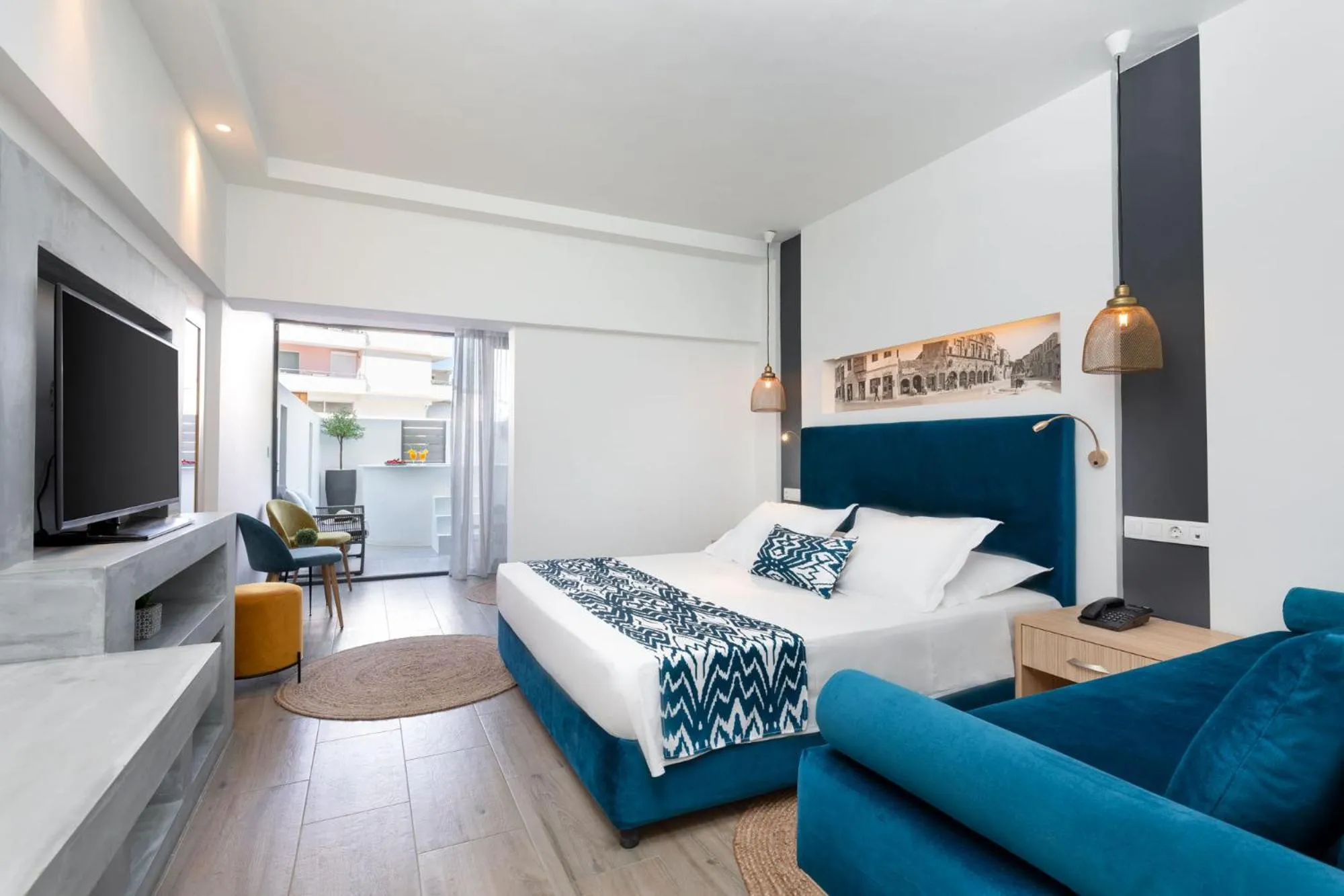 Bedroom, Bed in Mercure Rhodes Alexia Hotel & Spa