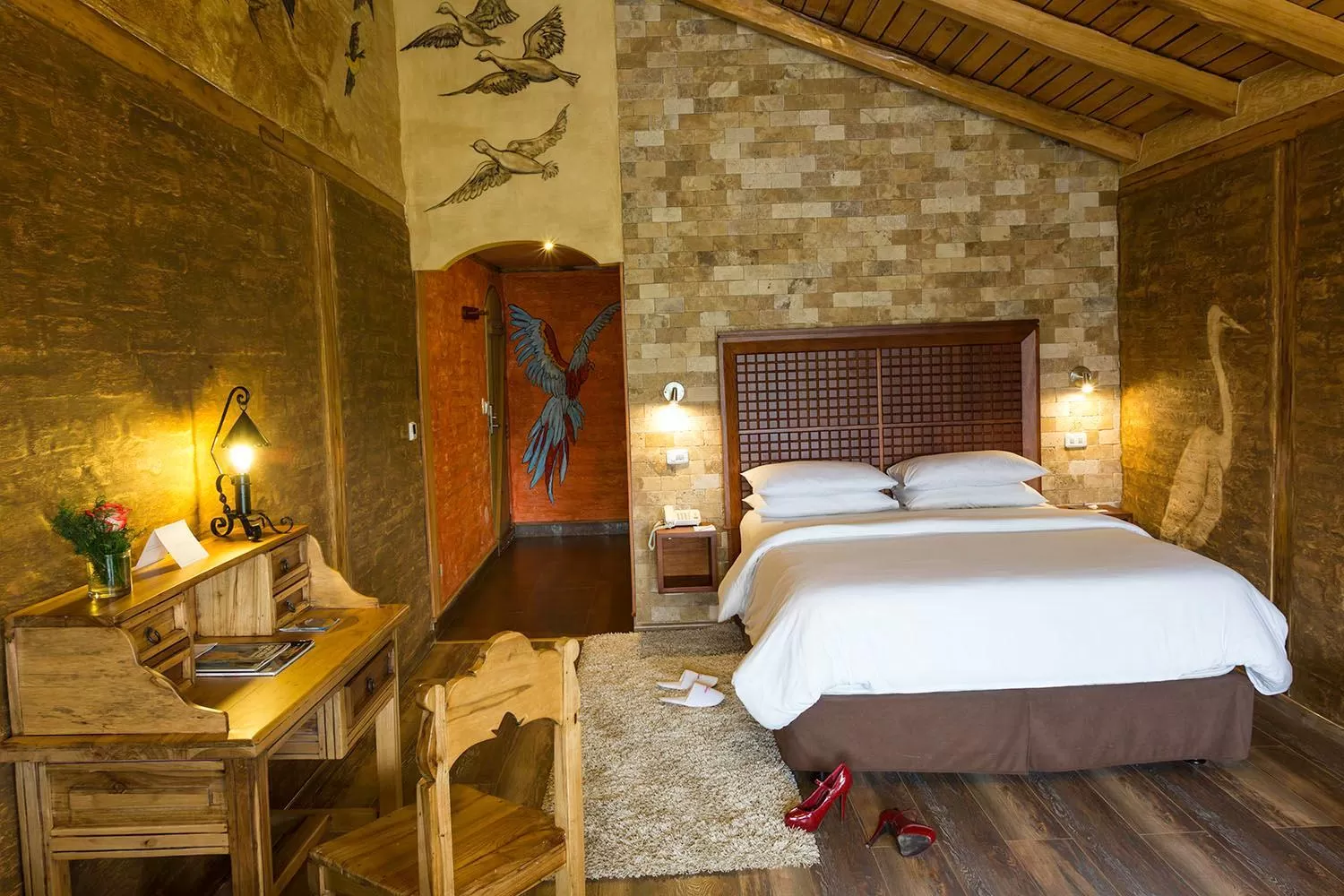 Bed in Luna Volcán, Adventure SPA