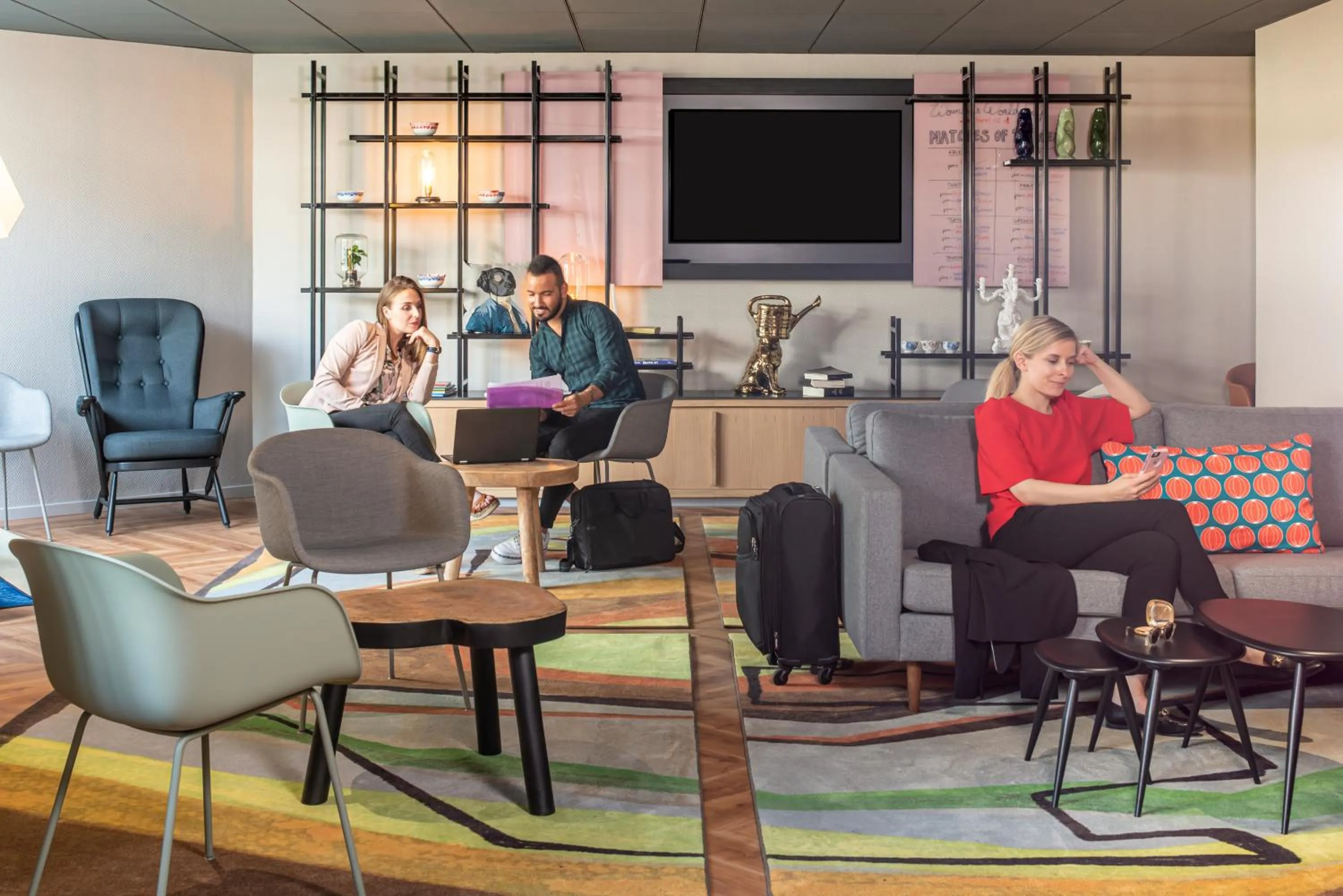 Lobby or reception in Aparthotel Adagio Porte de Versailles