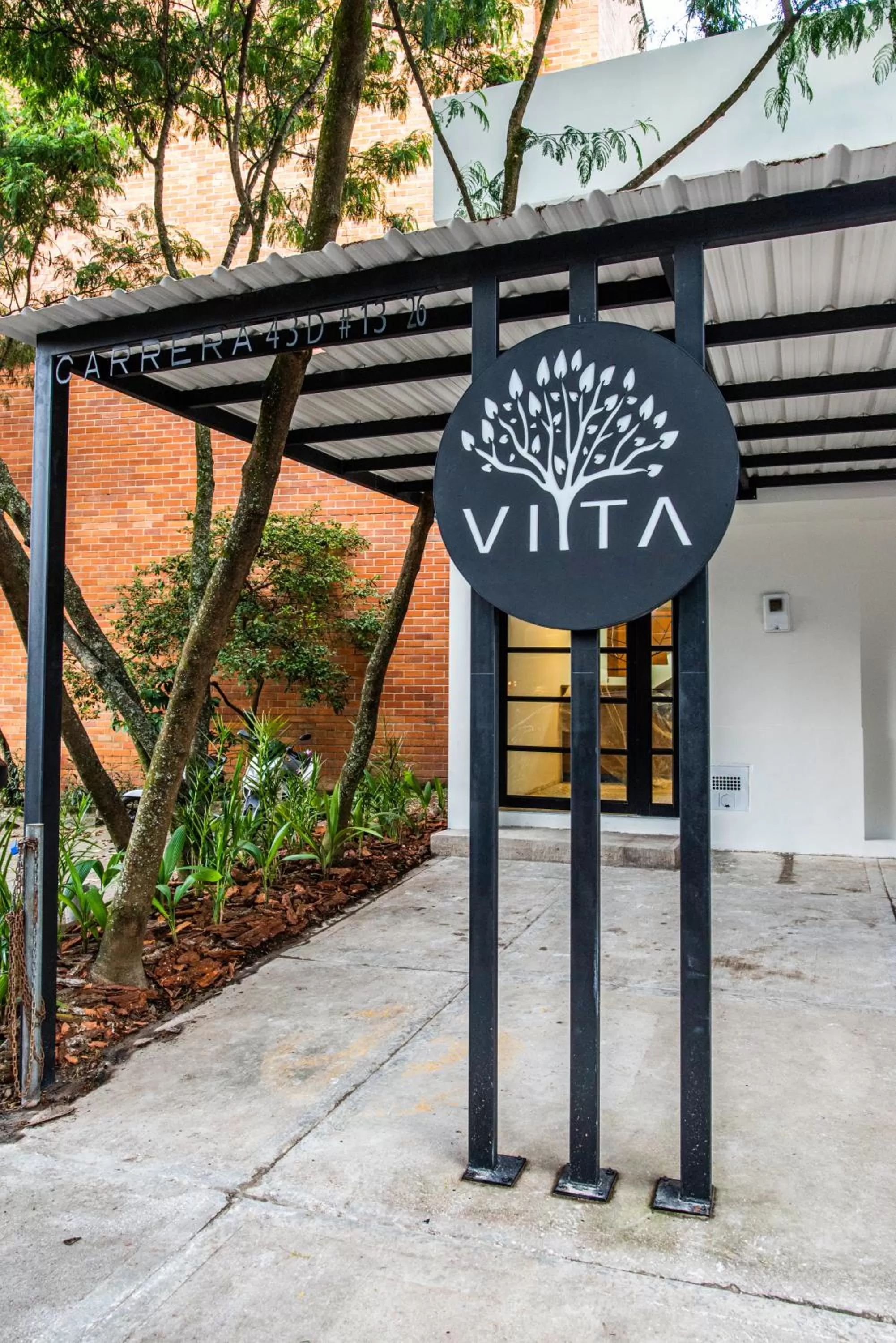 Facade/entrance in Vita Hotel Boutique