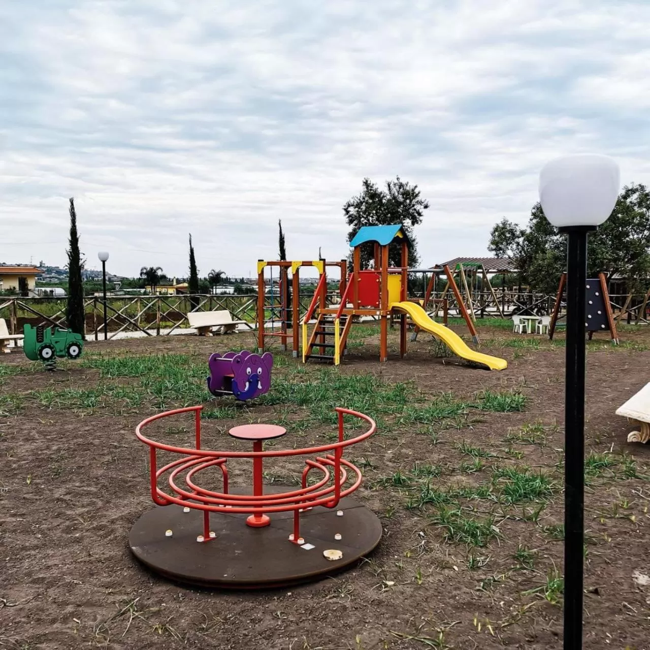 Children play ground in Il Sentiero di Leano