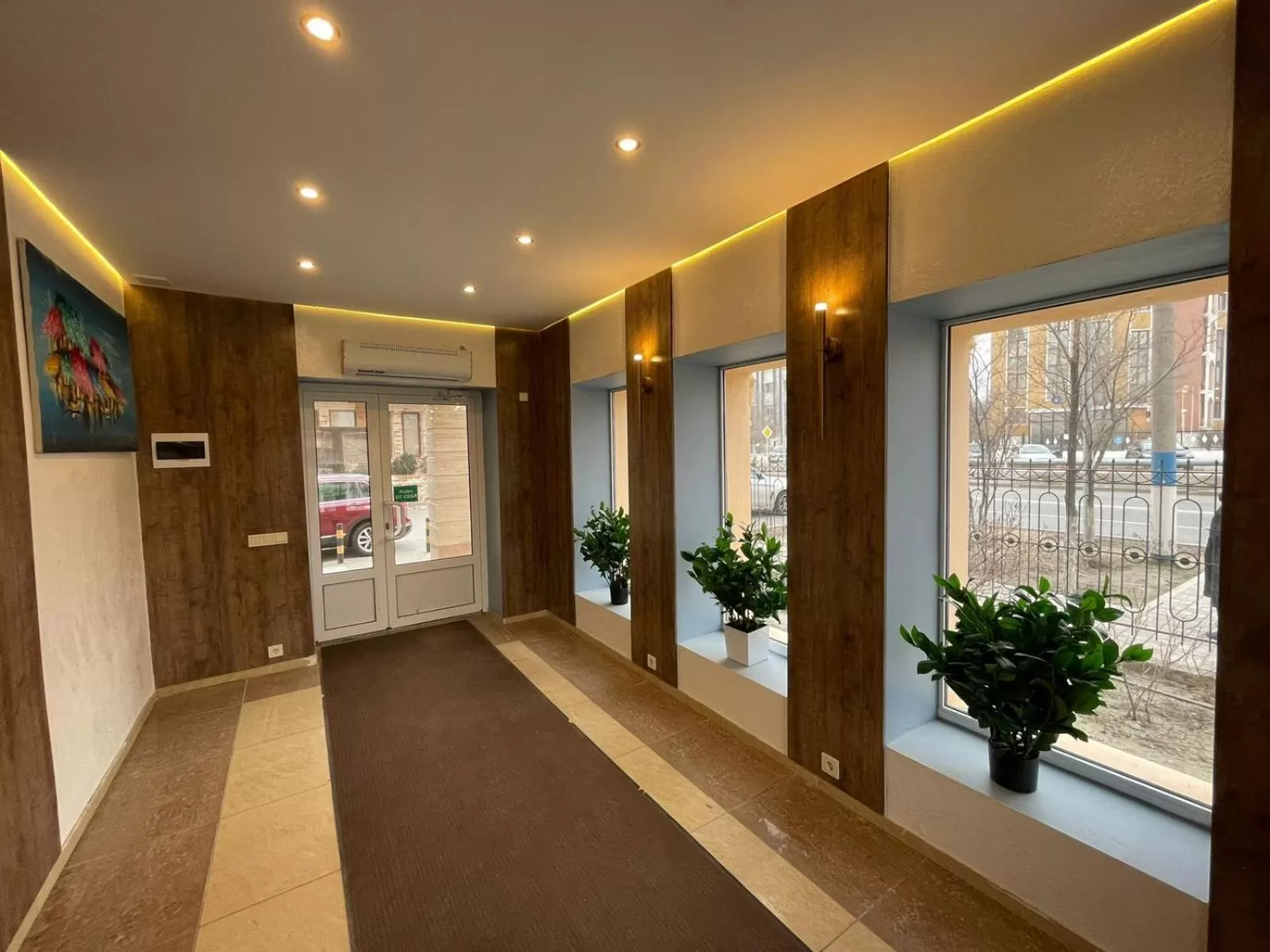 Facade/entrance in Tengri Hotel