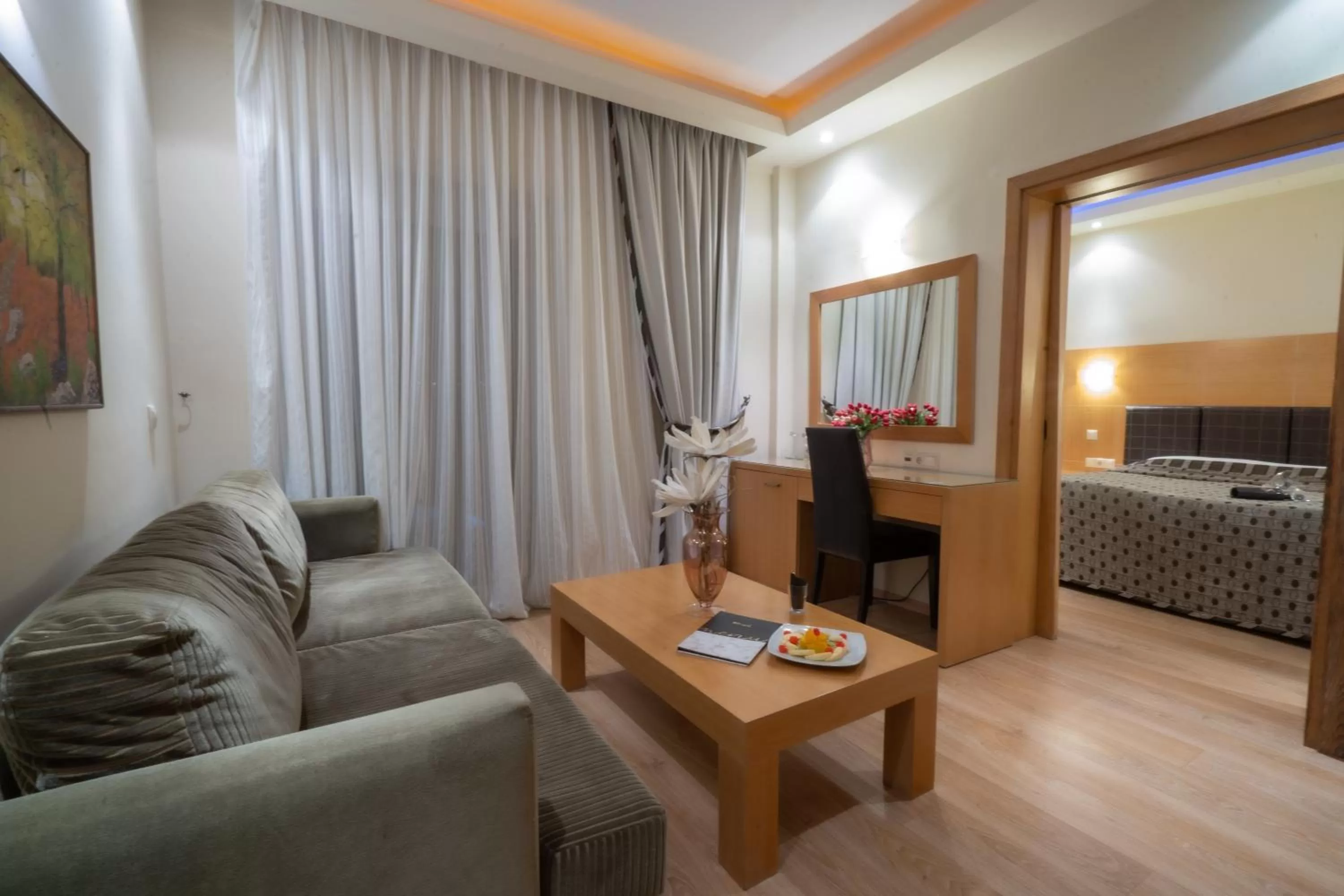 TV and multimedia, Bed in Pantelidis Hotel & Spa