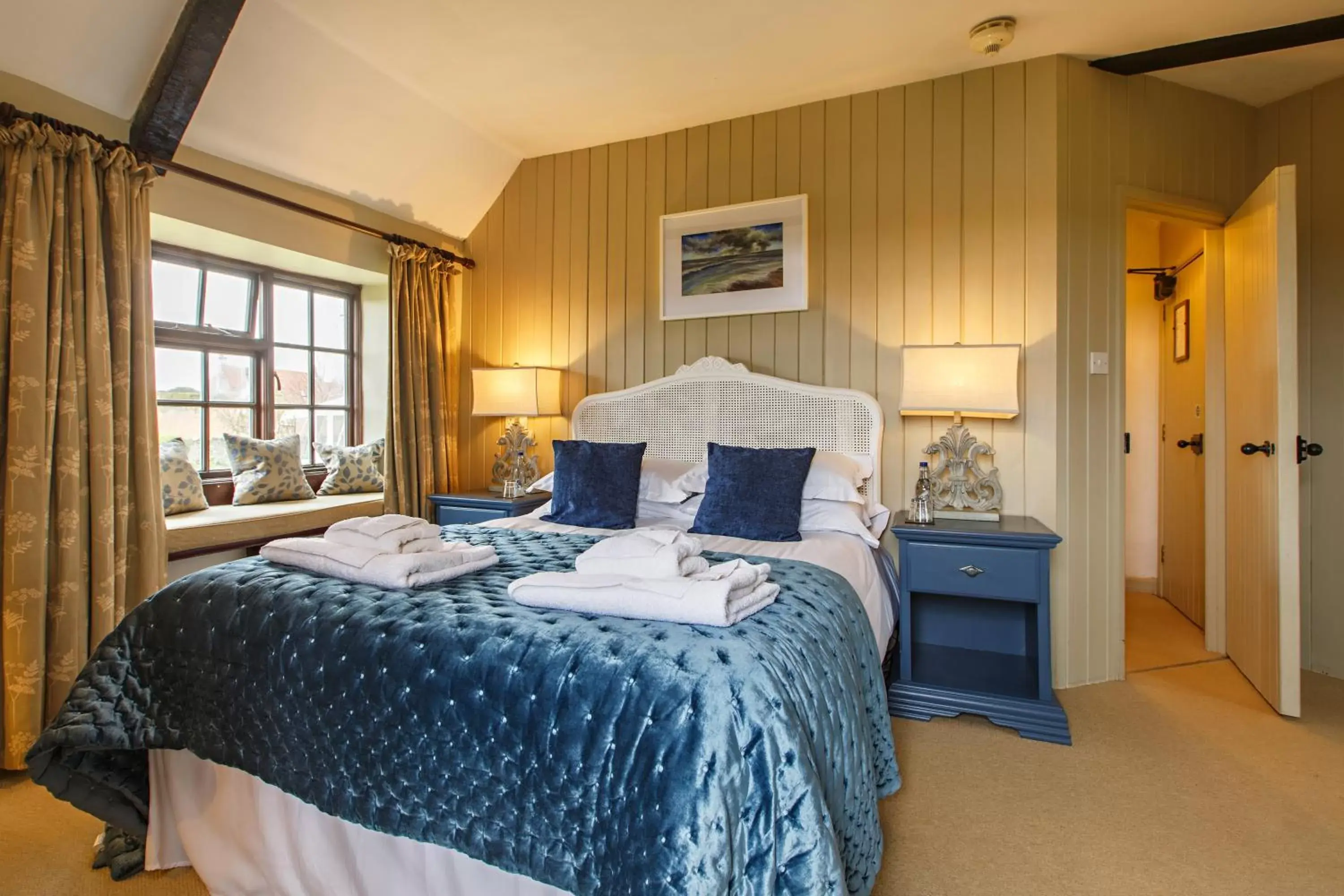 Bedroom, Bed in Cley Windmill Bedroom, Bed in Cley Windmill