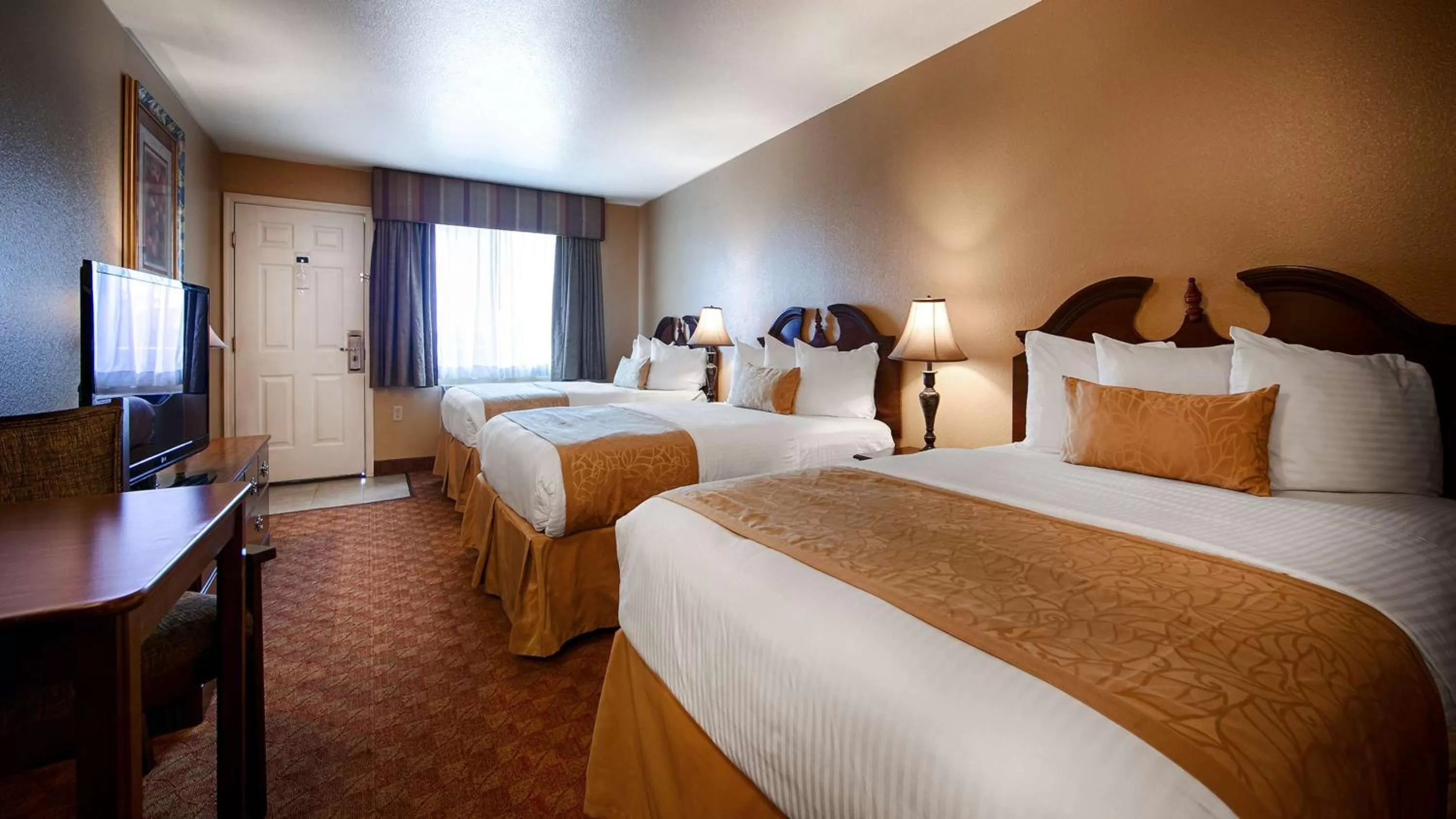 Family Room with Three Double Beds - Non-smoking in Best Western Fallon Inn & Suites
