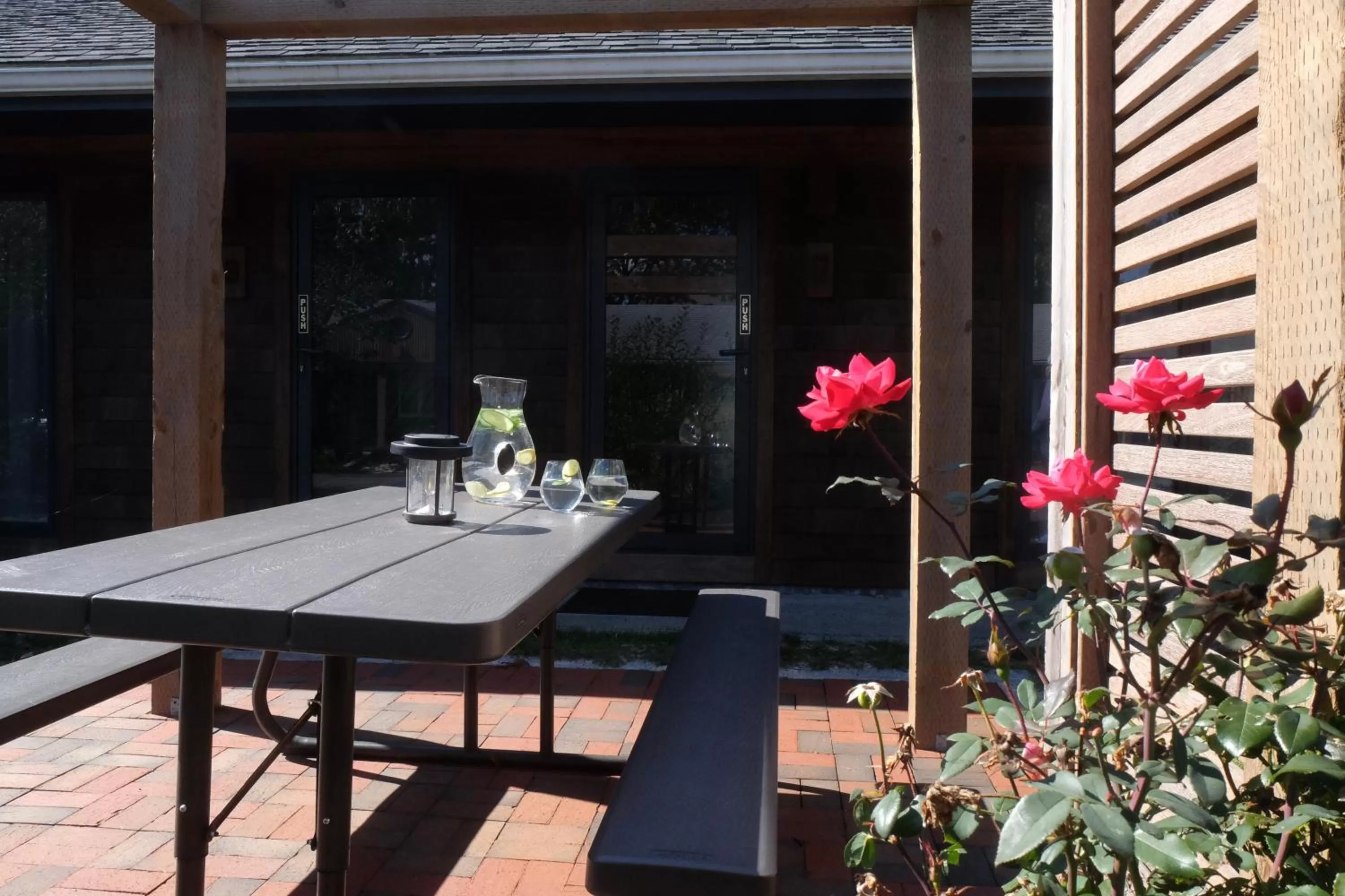 Seating area in Cape Cod Veranda