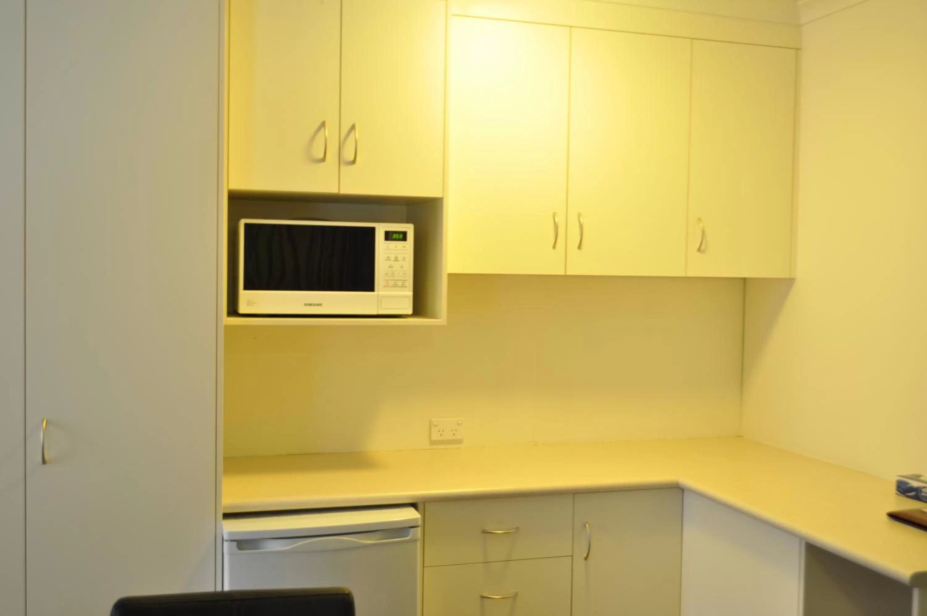 Kitchen or kitchenette in Albury Burvale Motor Inn