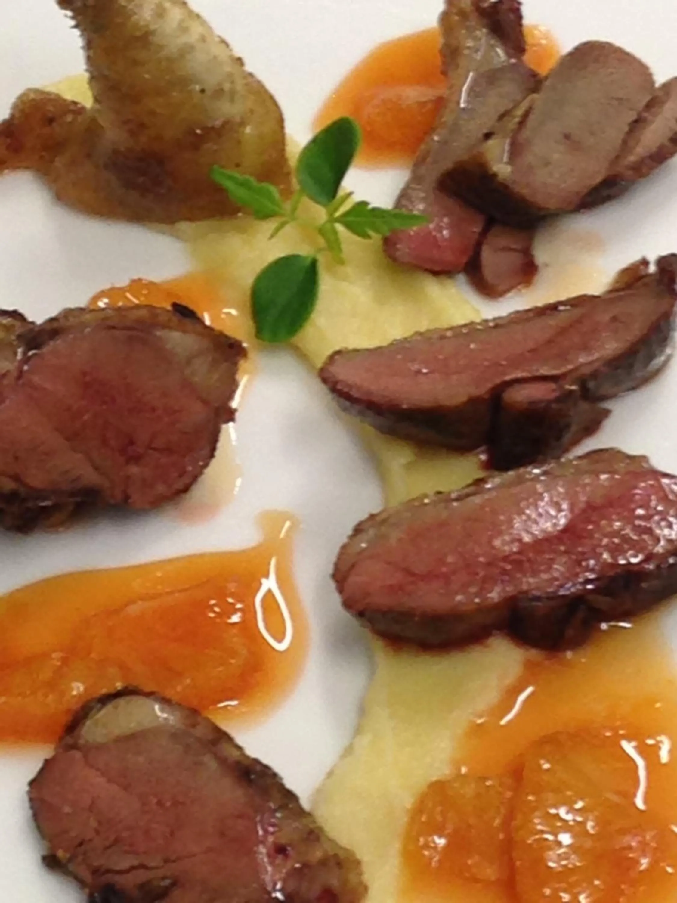 Food close-up in Hotel Lindenhof