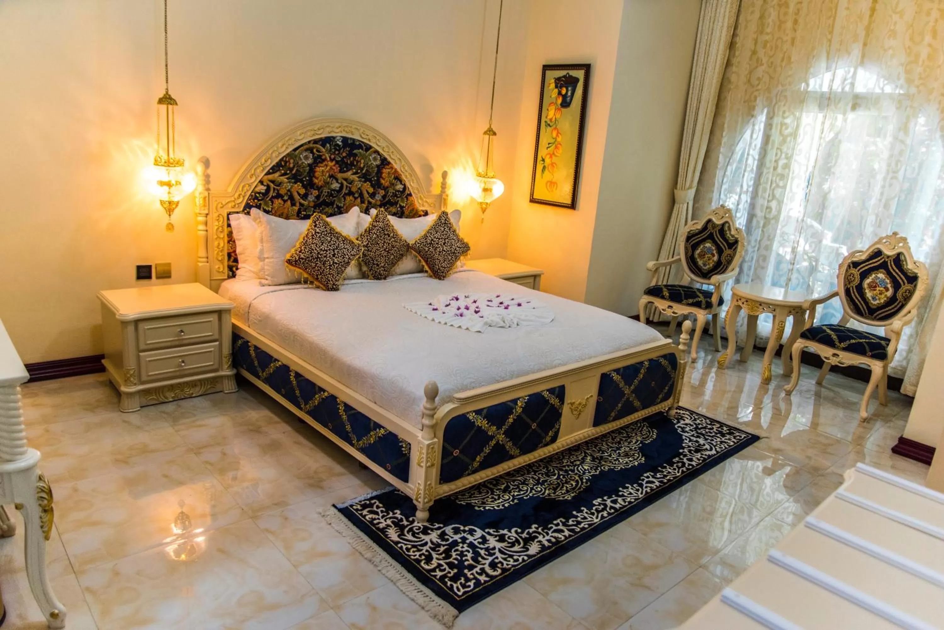 Bed in Madinat Al Bahr Business & Spa Hotel