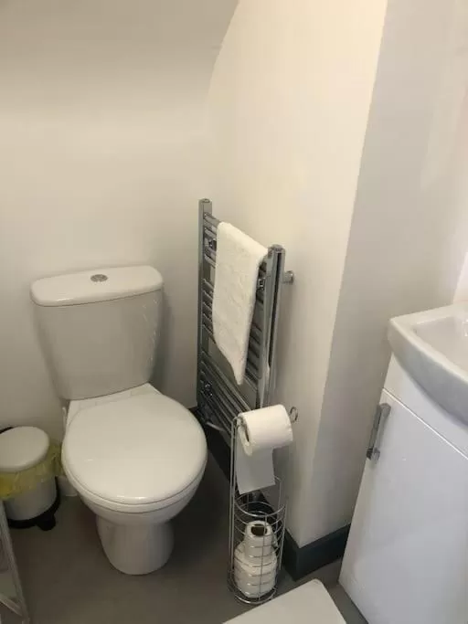 Toilet in Newly refurbished studio, great location 8 studios