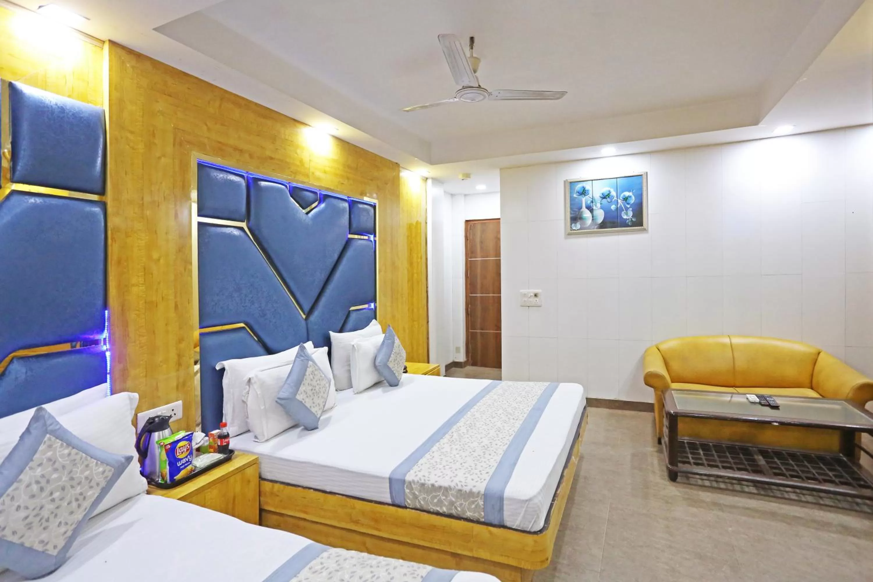 TV and multimedia in Hotel Preet Palace -5 Mints Walk From Nizamuddin Railway Station