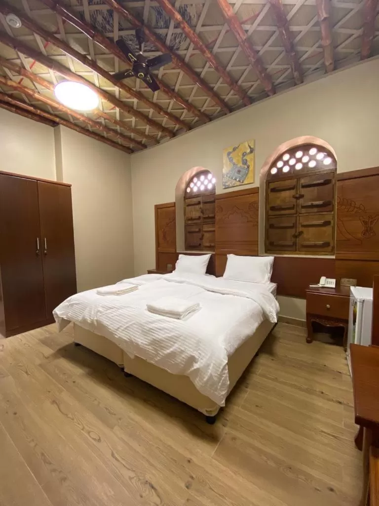 Bed in Nizwa Heritage Inn