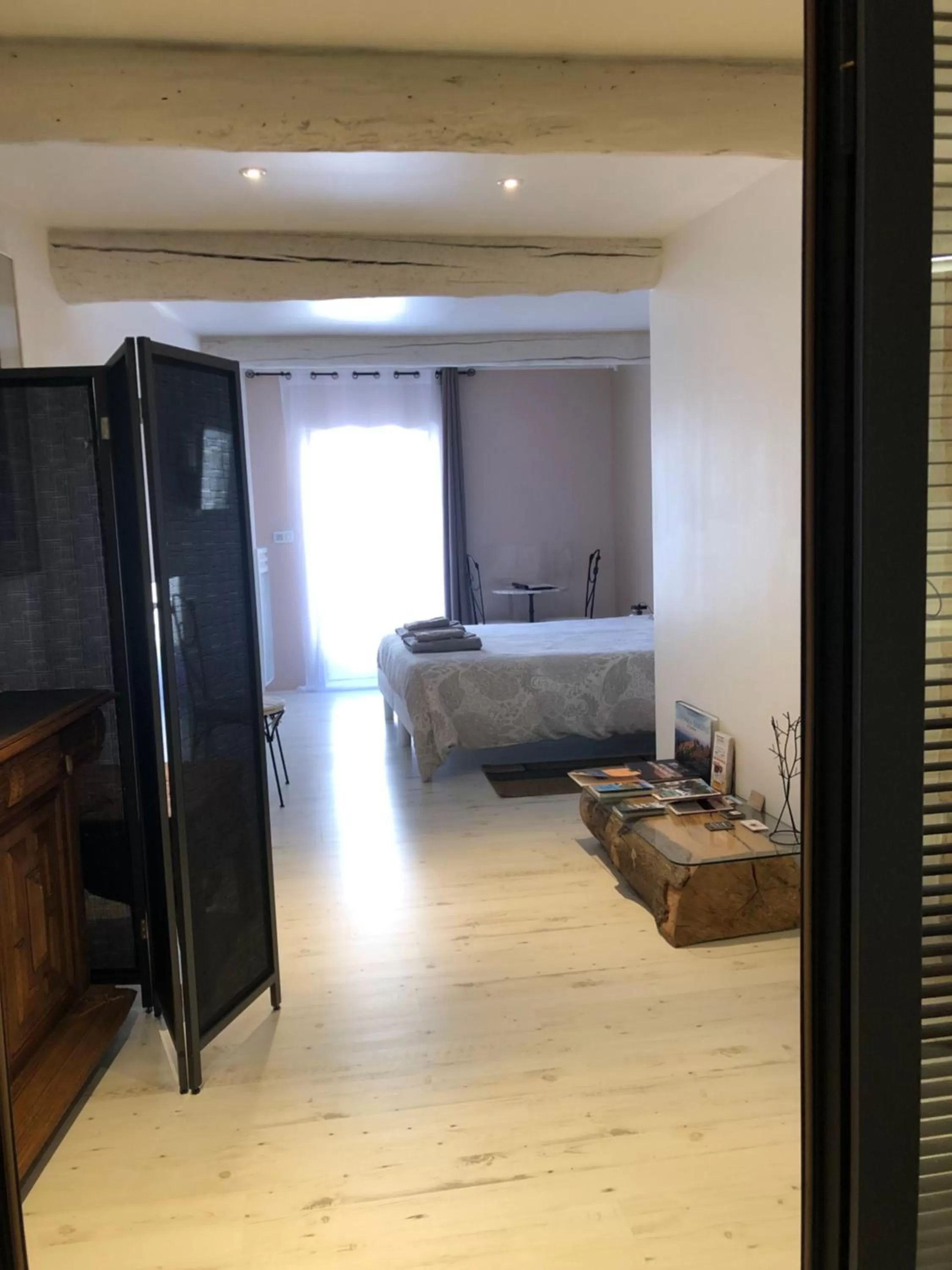 Bed in Eyragues suite parentale