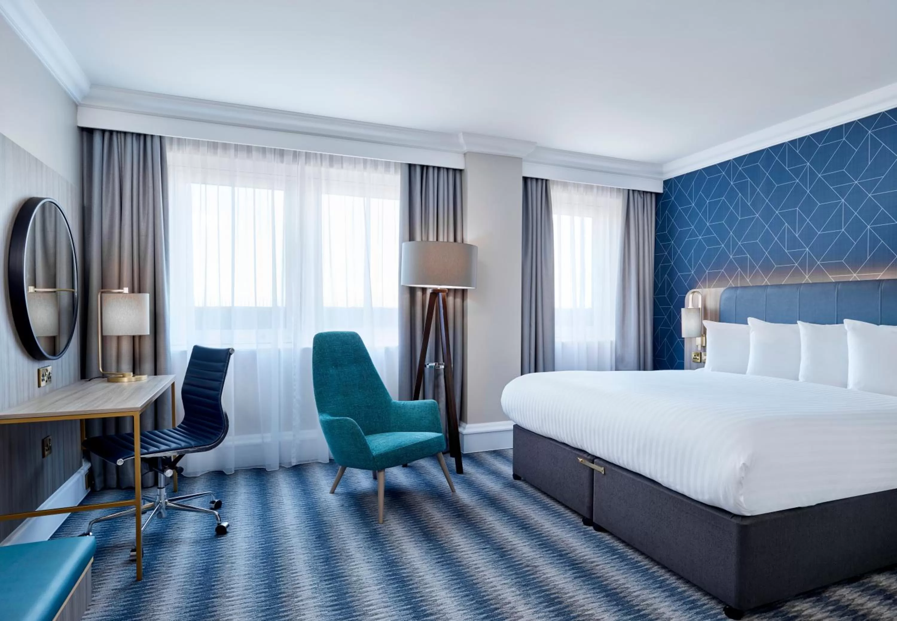 Bedroom, Bed in Leonardo Royal Southampton Grand Harbour