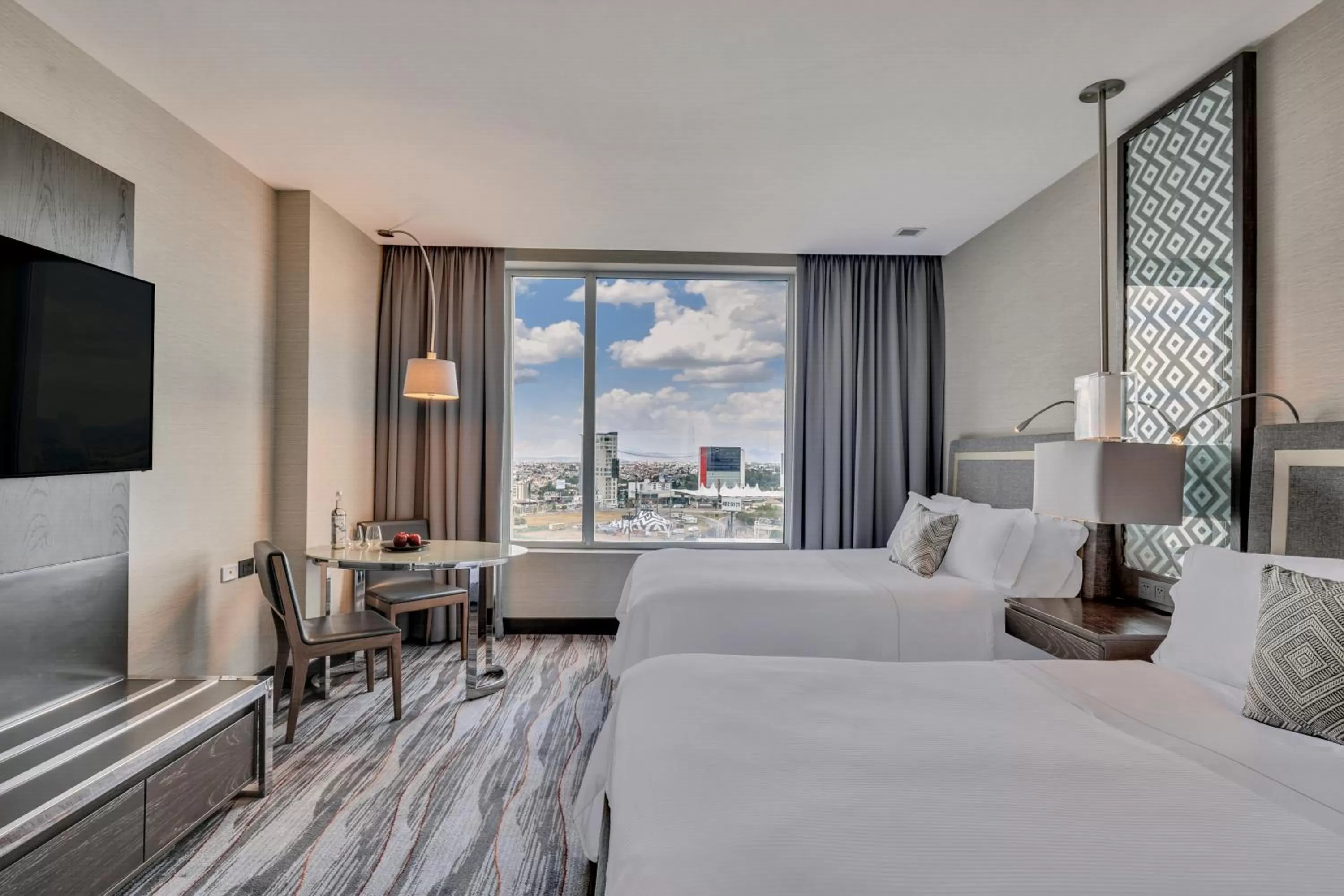 Bed in Grand Fiesta Americana Puebla Angelópolis