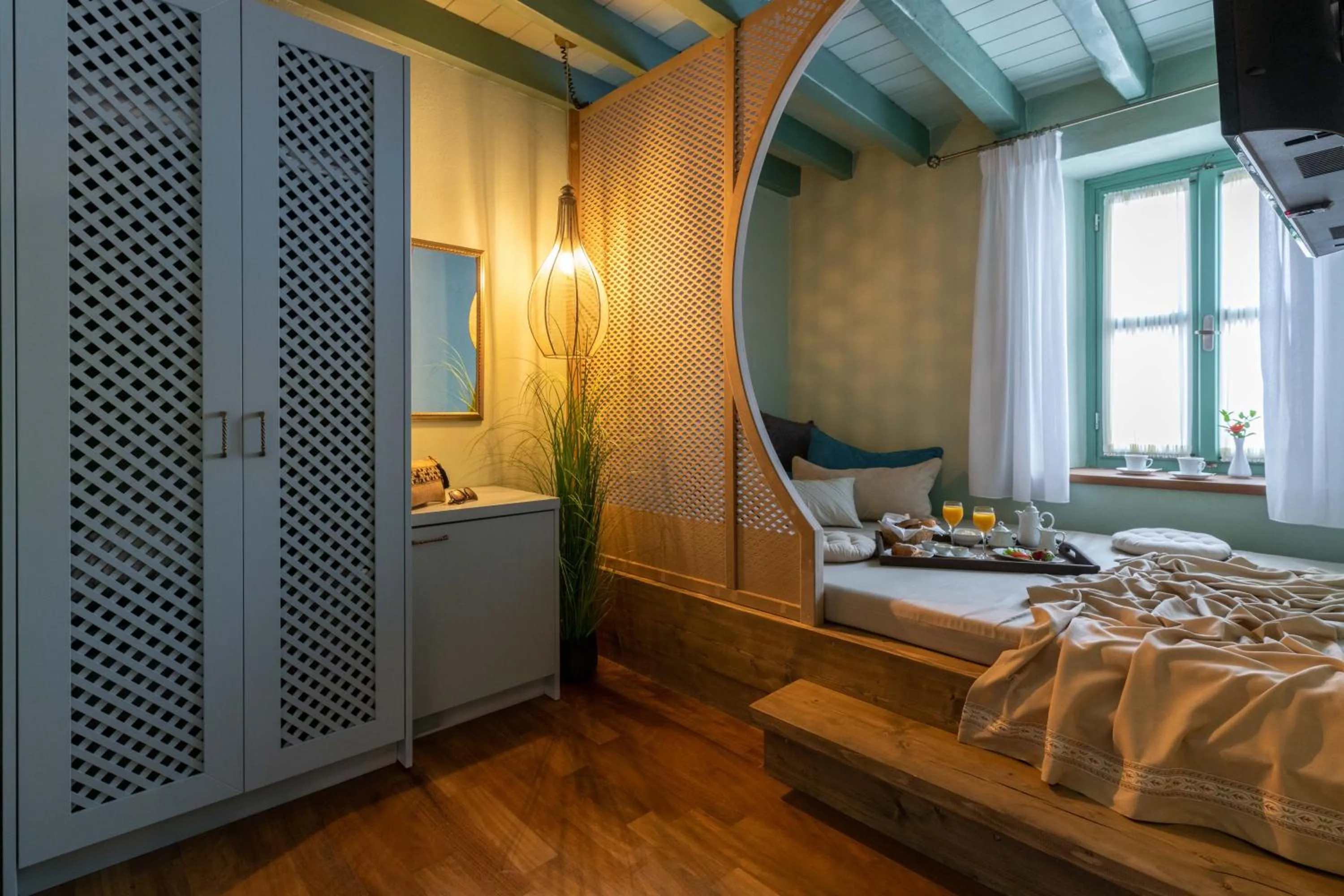 Living room, Bed in Sperveri Boutique Hotel