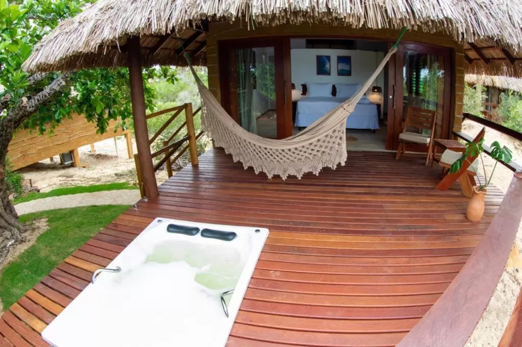 Patio in Kauli Seadi Beach Hotel