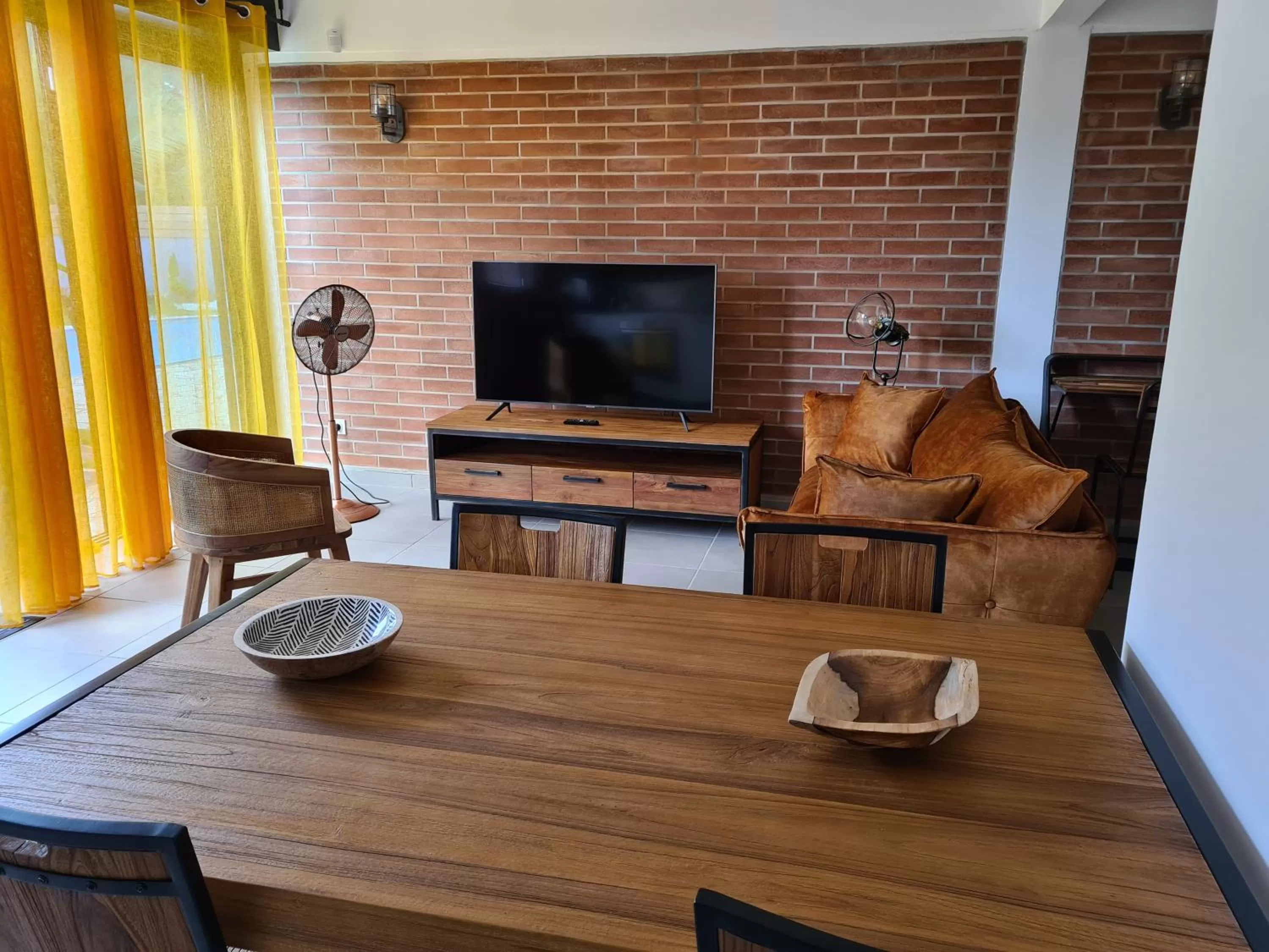 Living room in Shikoa Sobole - Le Morpho et l'Ara