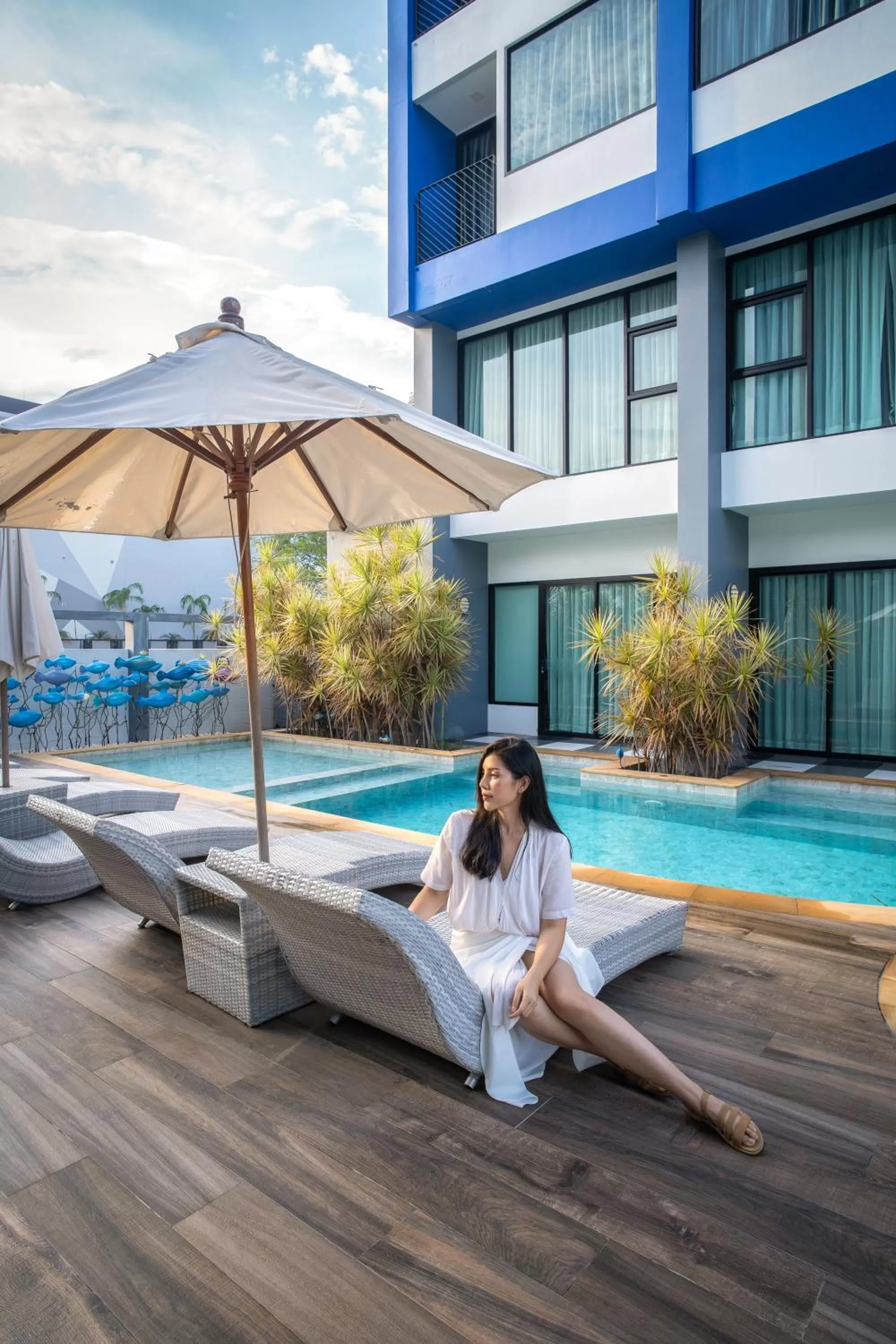 Swimming pool in Krabi SeaBass Hotel