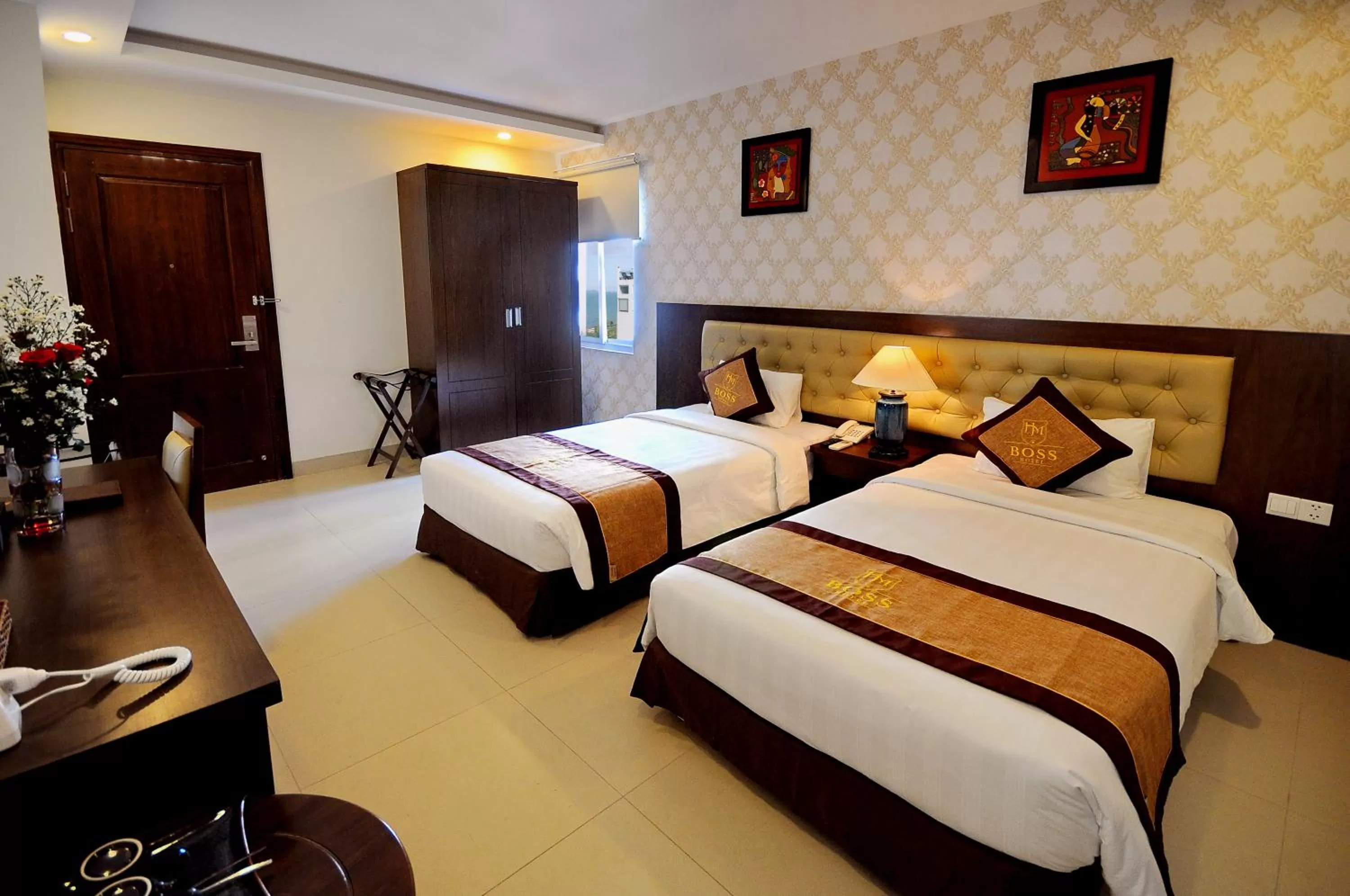 Bedroom, Bed in Boss Hotel