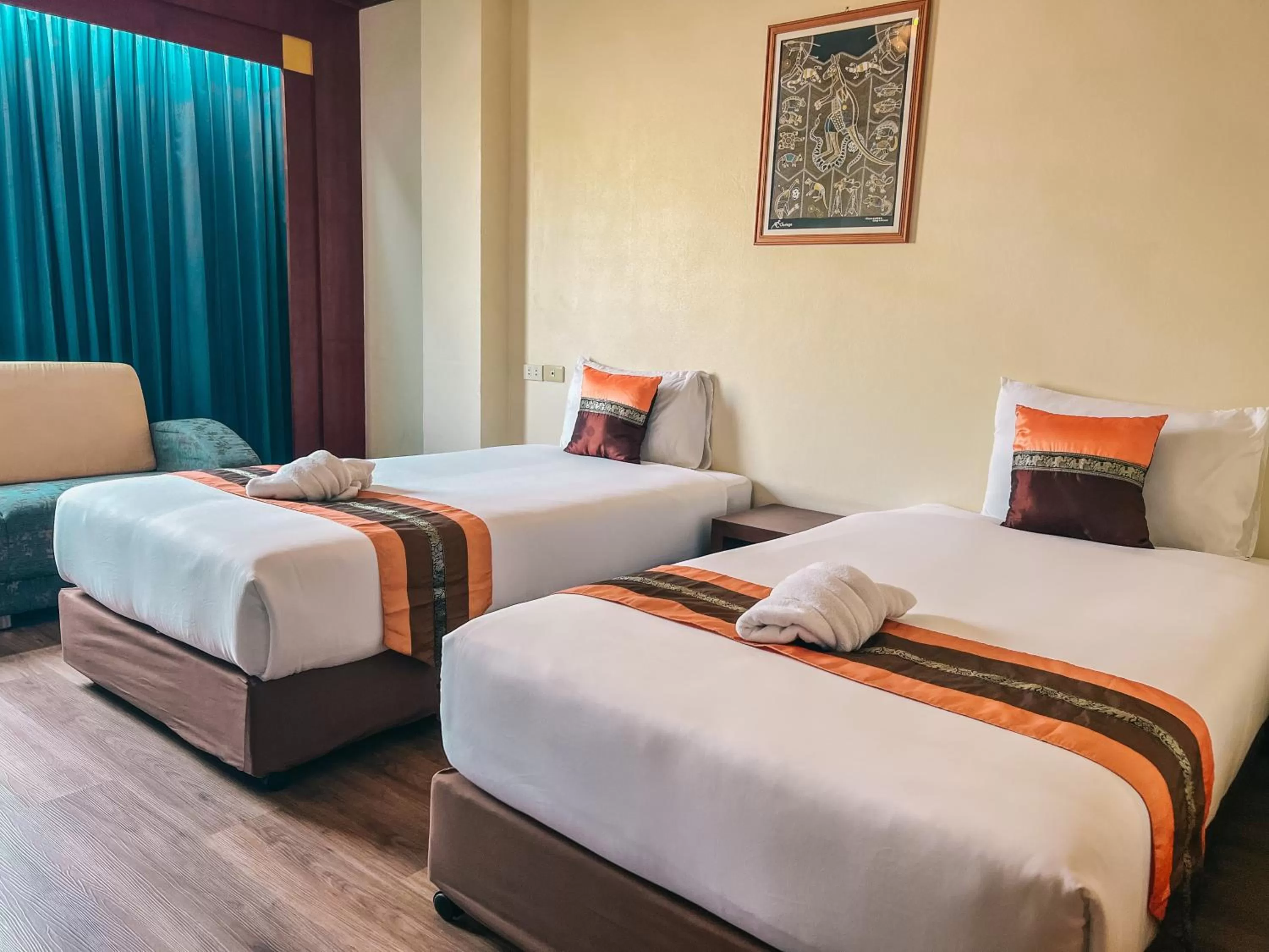 Bed in Neo Hatyai Hotel