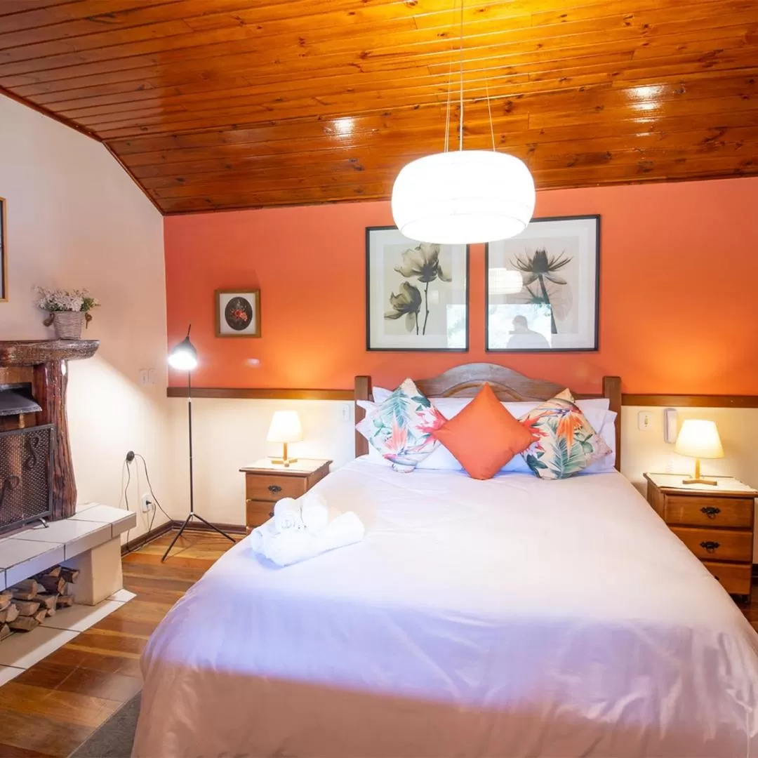 Photo of the whole room, Bed in Pousada Ricanto Amore Mio