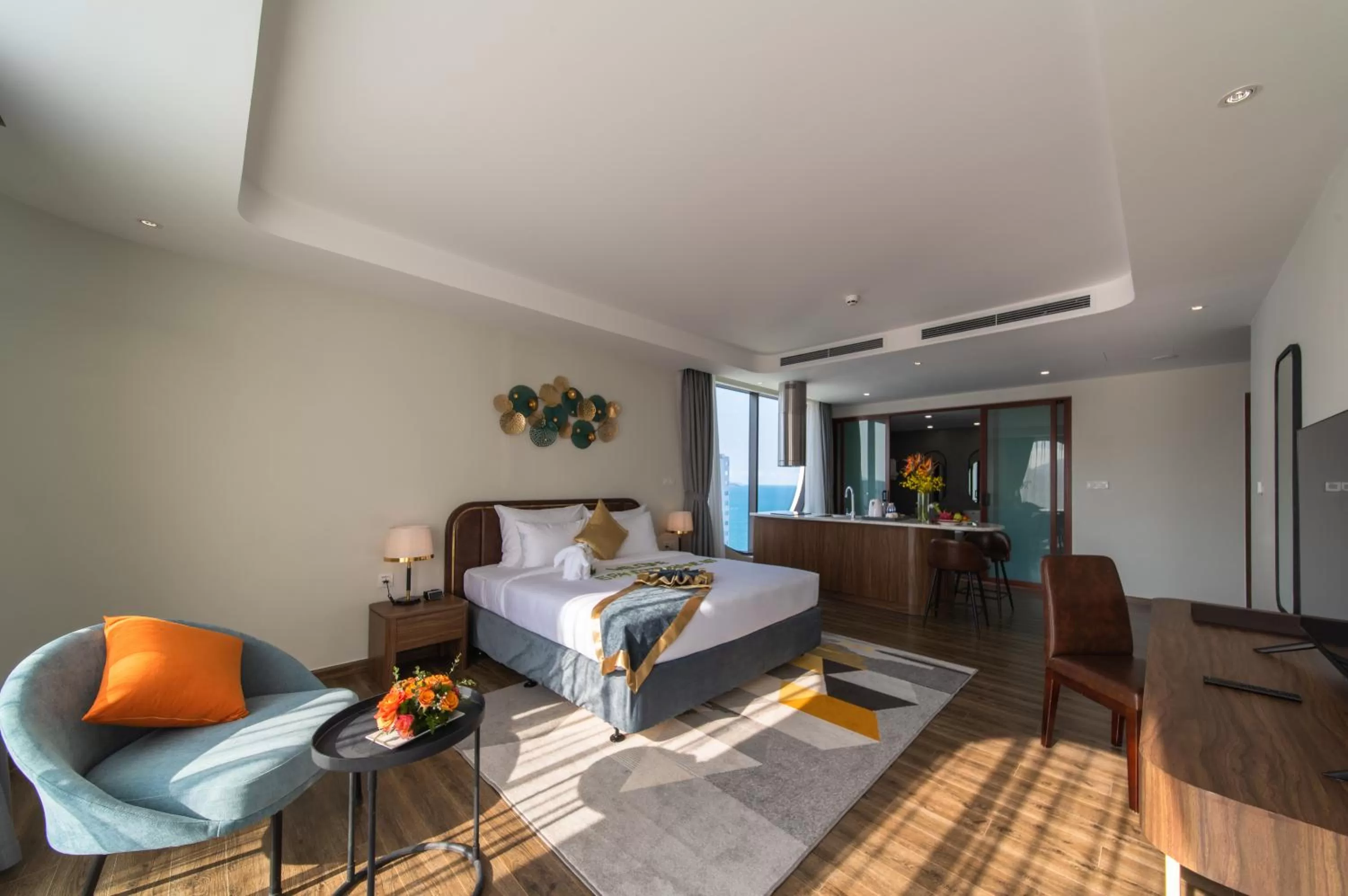 Bedroom in Grand Tourane Nha Trang Hotel