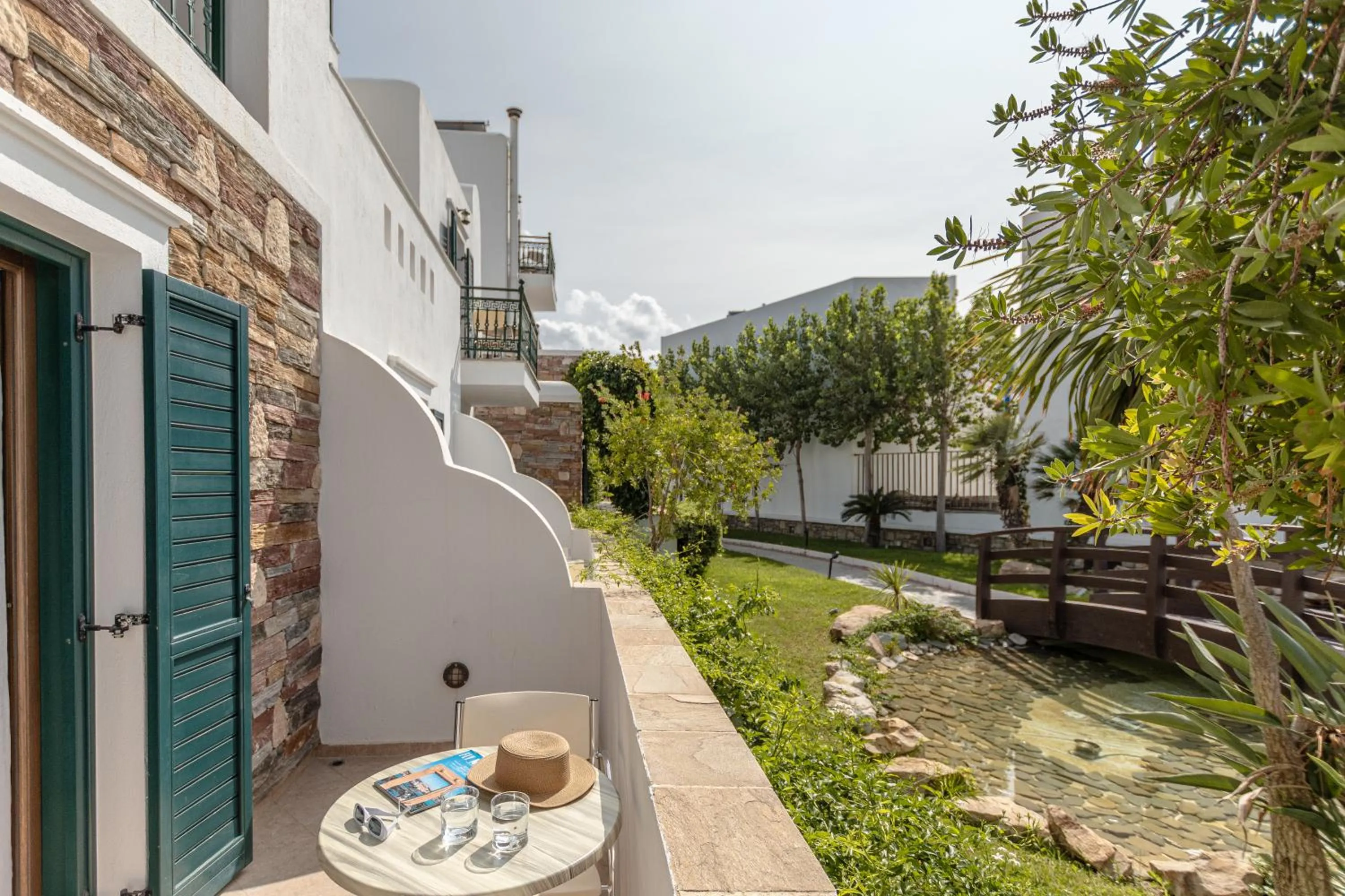 Garden view in Naxos Resort Beach Hotel