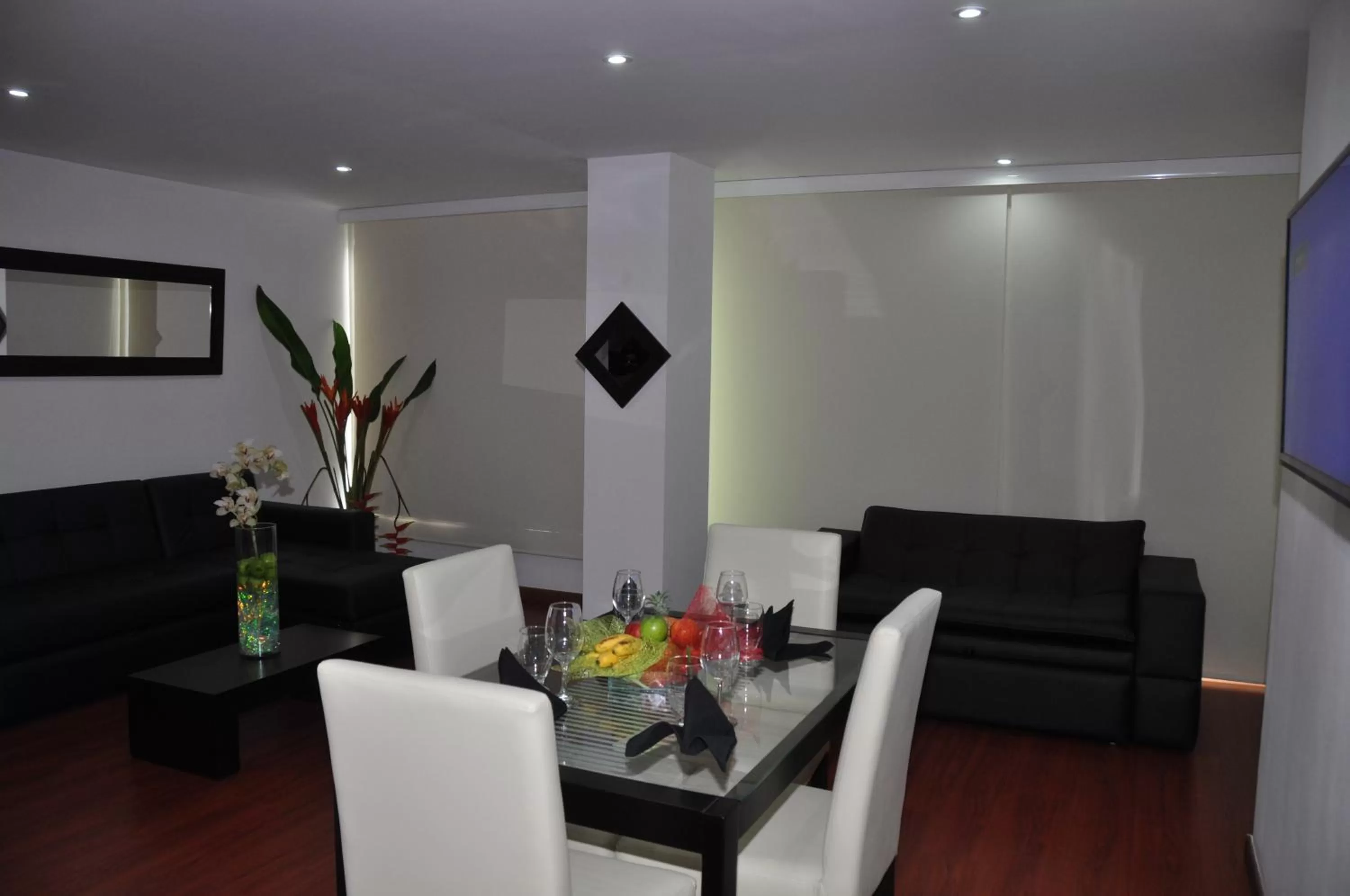 Photo of the whole room, Seating Area in Apartasuites Plaza Modelia