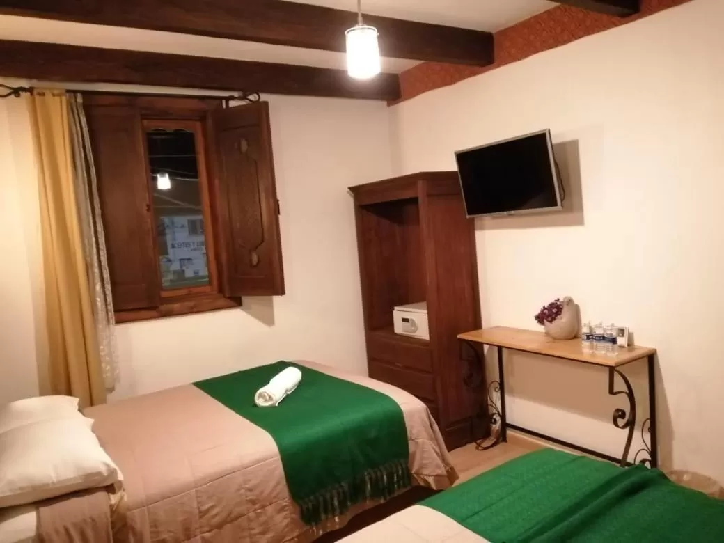 Bed in Hotel Na´Lum