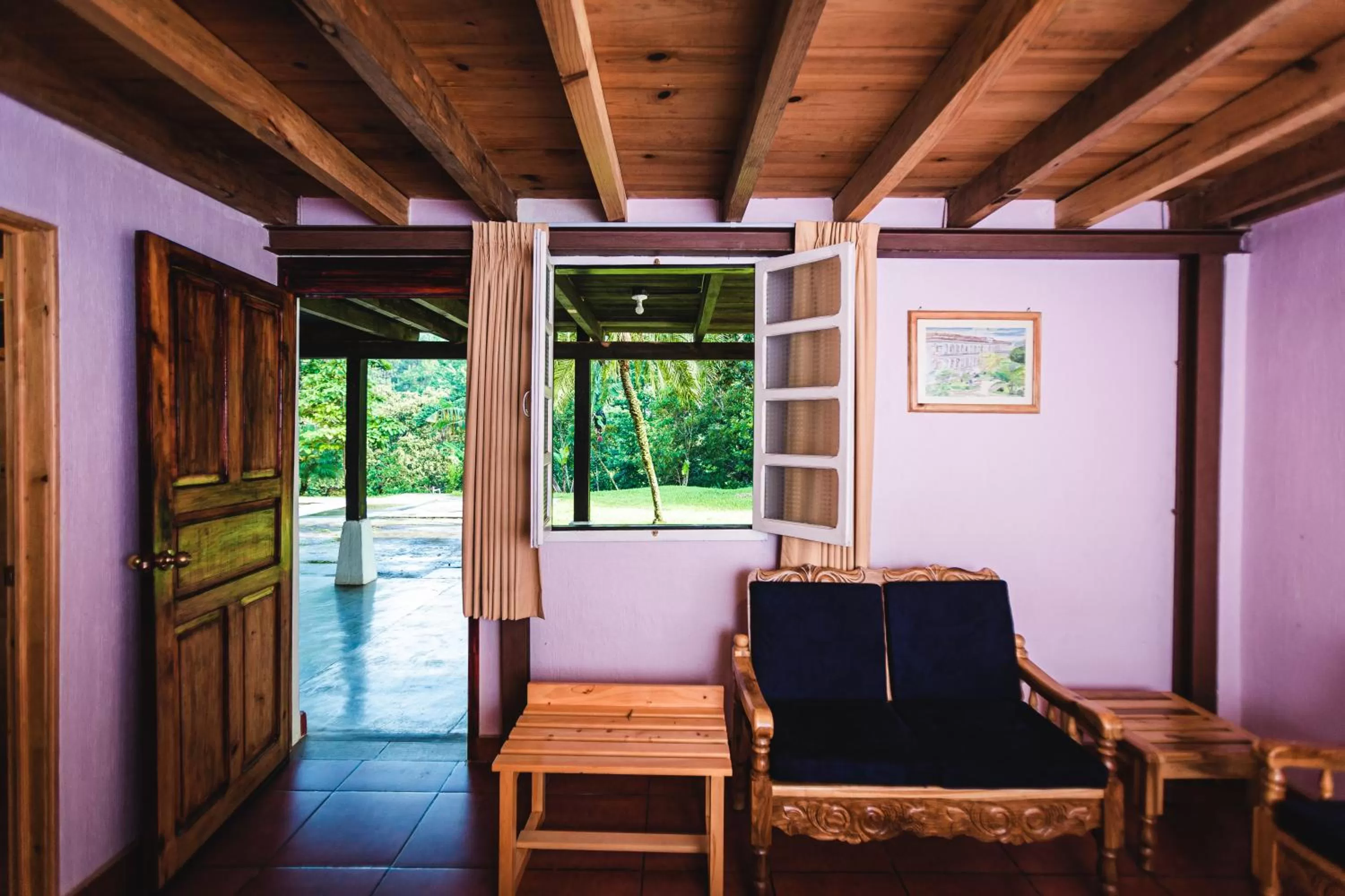 Seating Area in Hotel en Finca Chijul, reserva natural privada