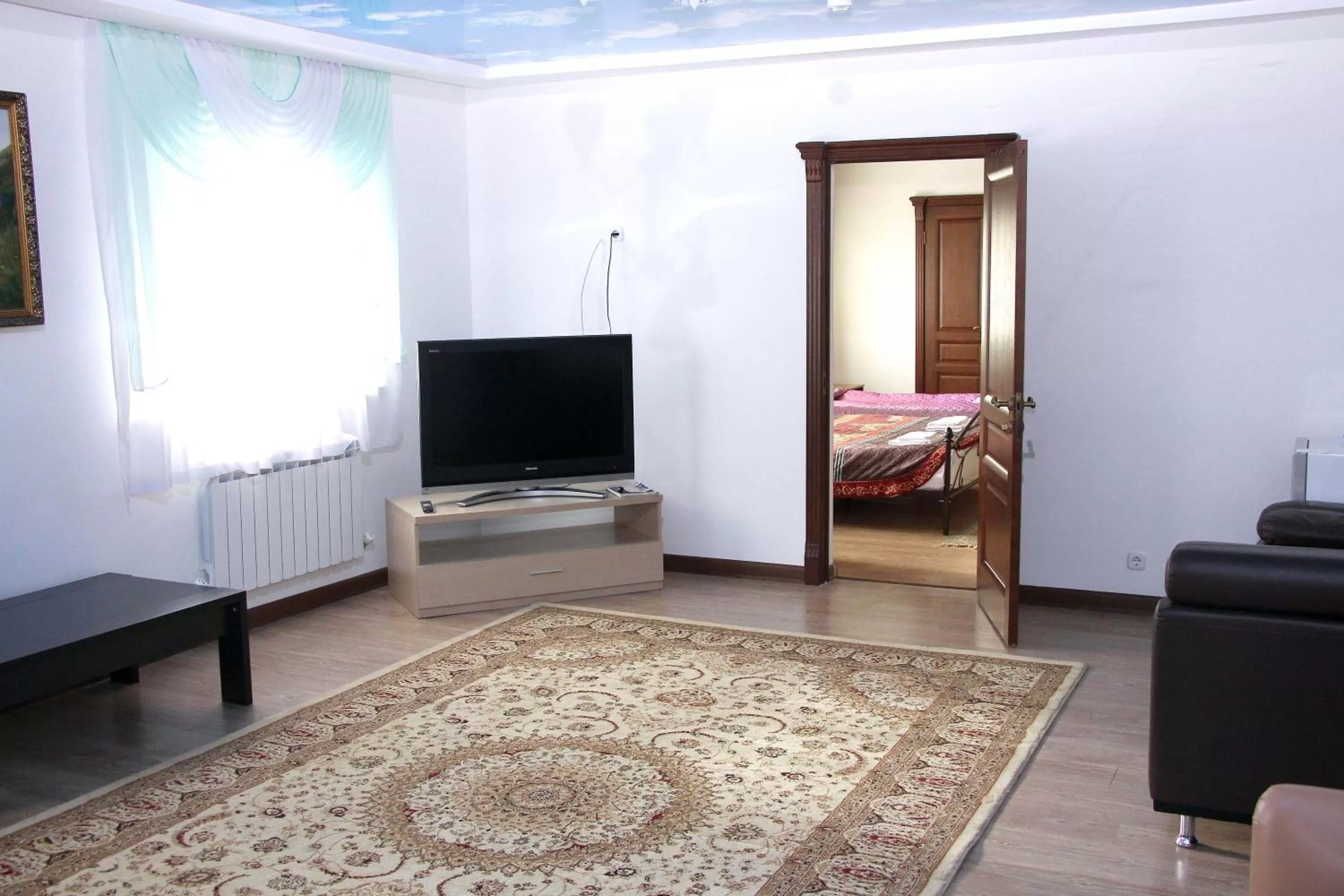 Seating area, TV/Entertainment Center in Zhaylau Hotel