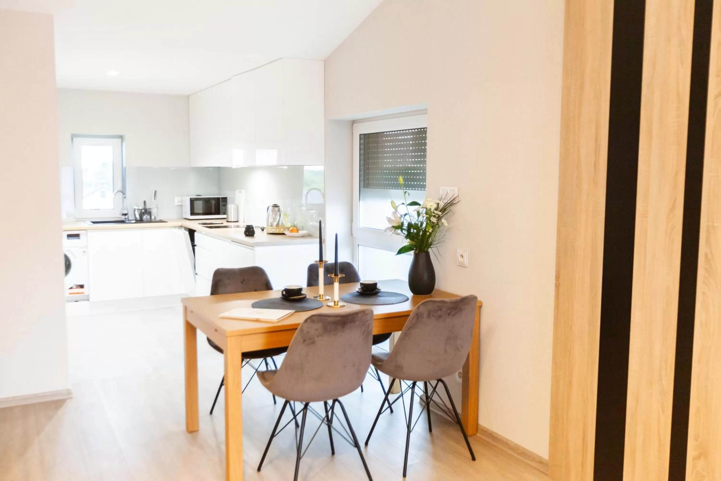 Kitchen or kitchenette in Hotel Pogoria Residence