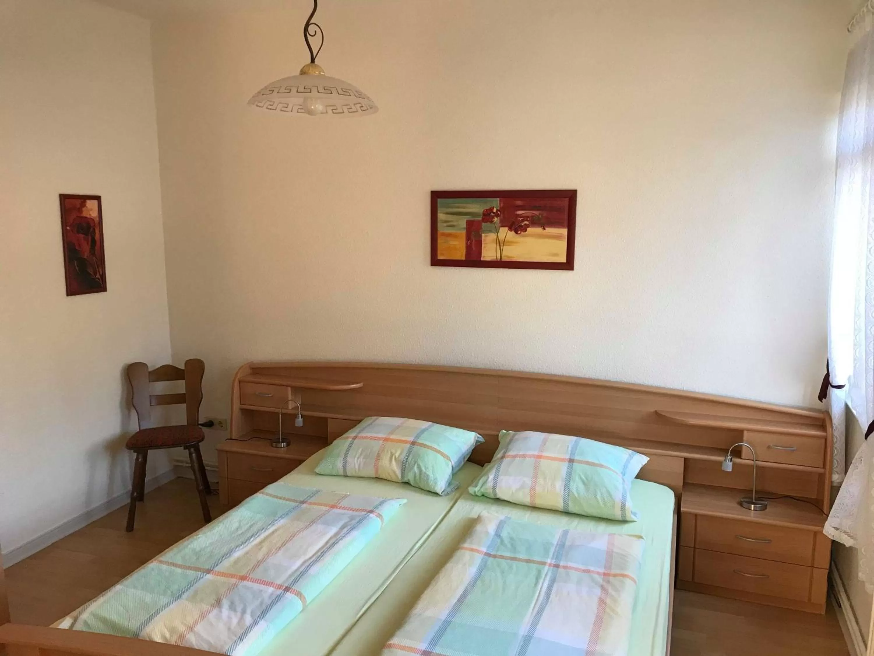 Bed in Hotel Zum Böhmegrund