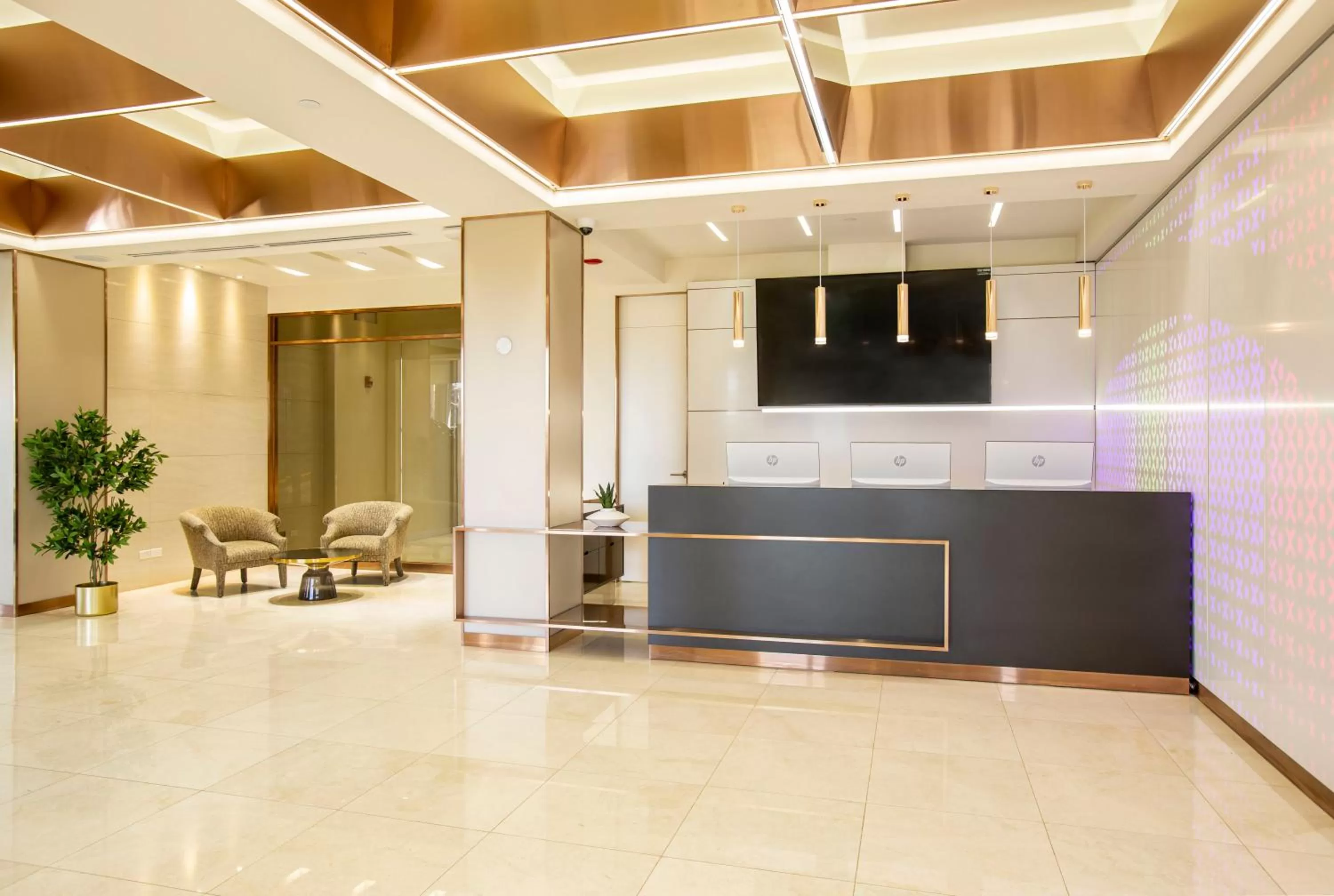 Lobby or reception in The Bayview Hotel Guam